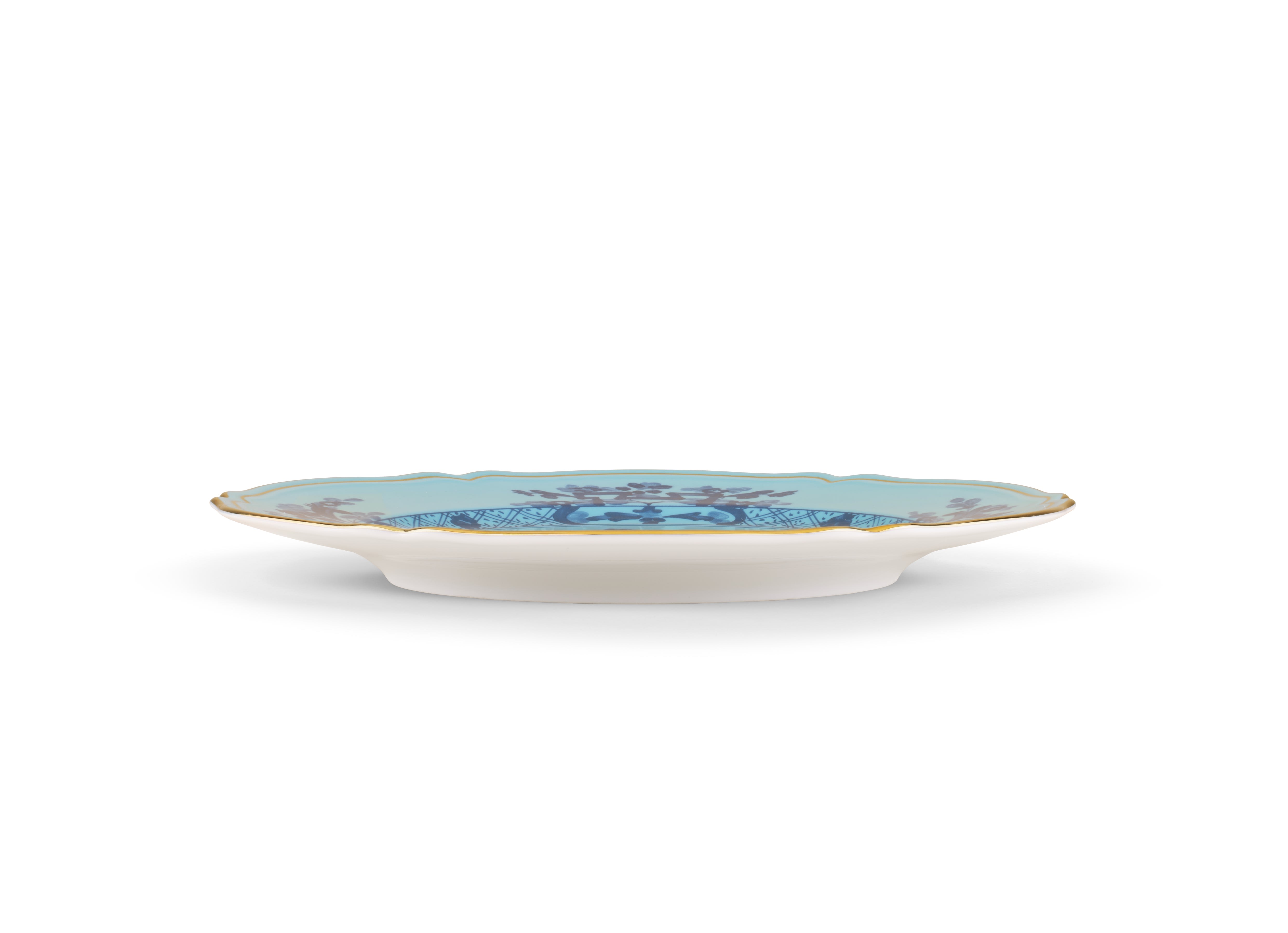 リチャードジノリ　ペルージャ　プレート約20cm 24金縁取り 4枚 リチャードジノリペルージャプレート約20cm 24金縁取り 4枚