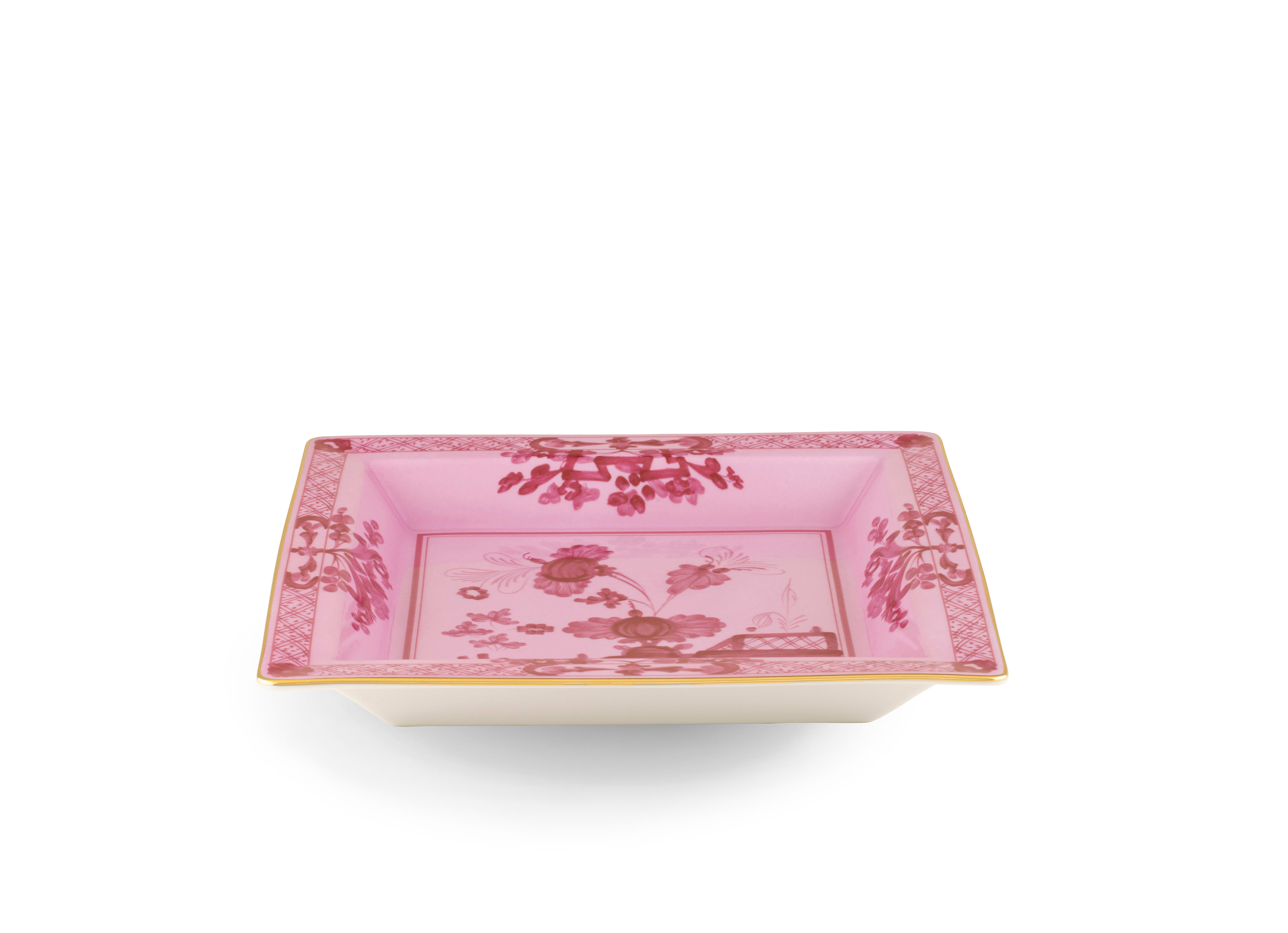 Purple Pink Large Square Change Tray | GINORI 1735