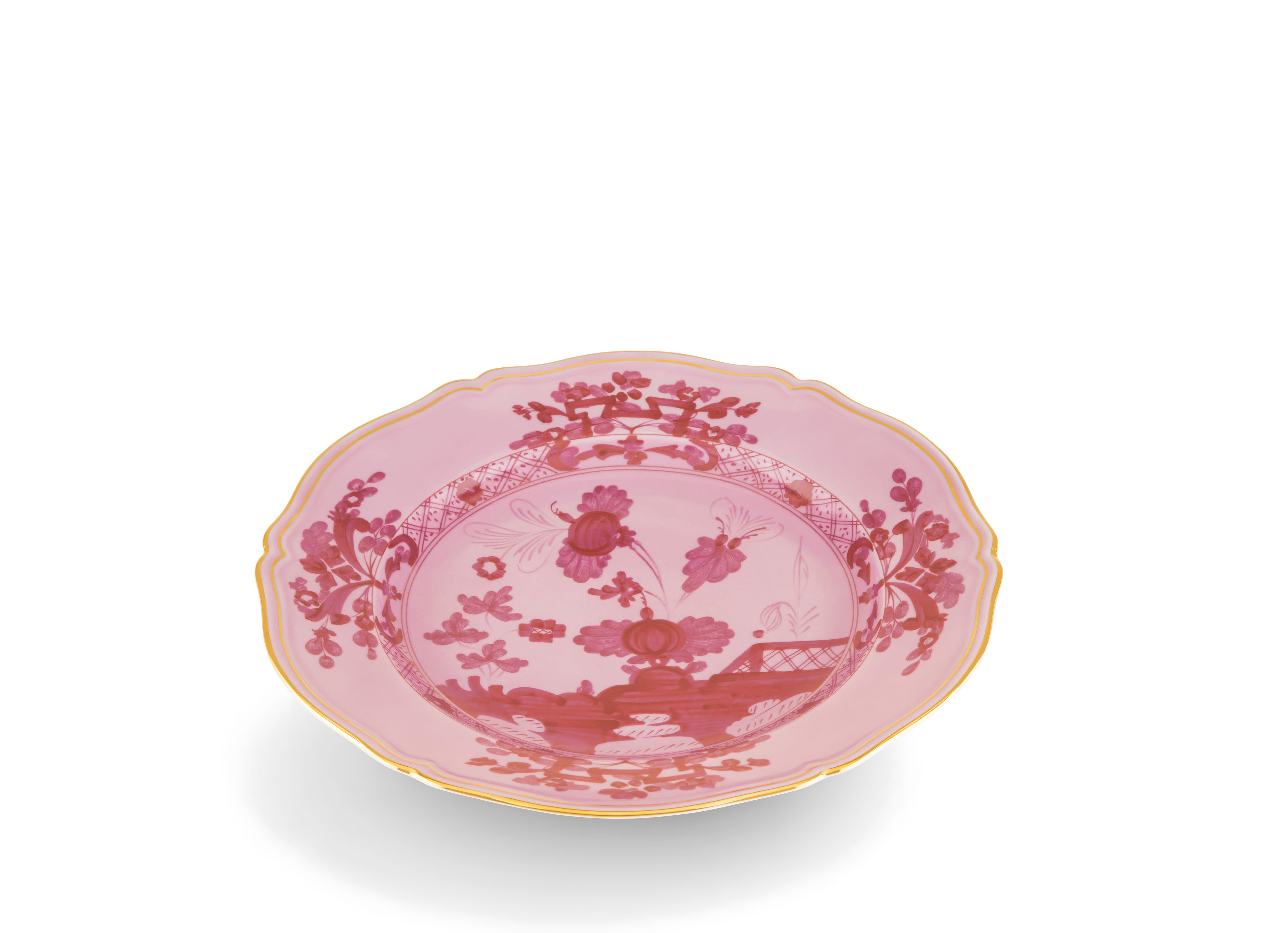 Mauve porcelain round platter | Ginori1735 | GINORI 1735