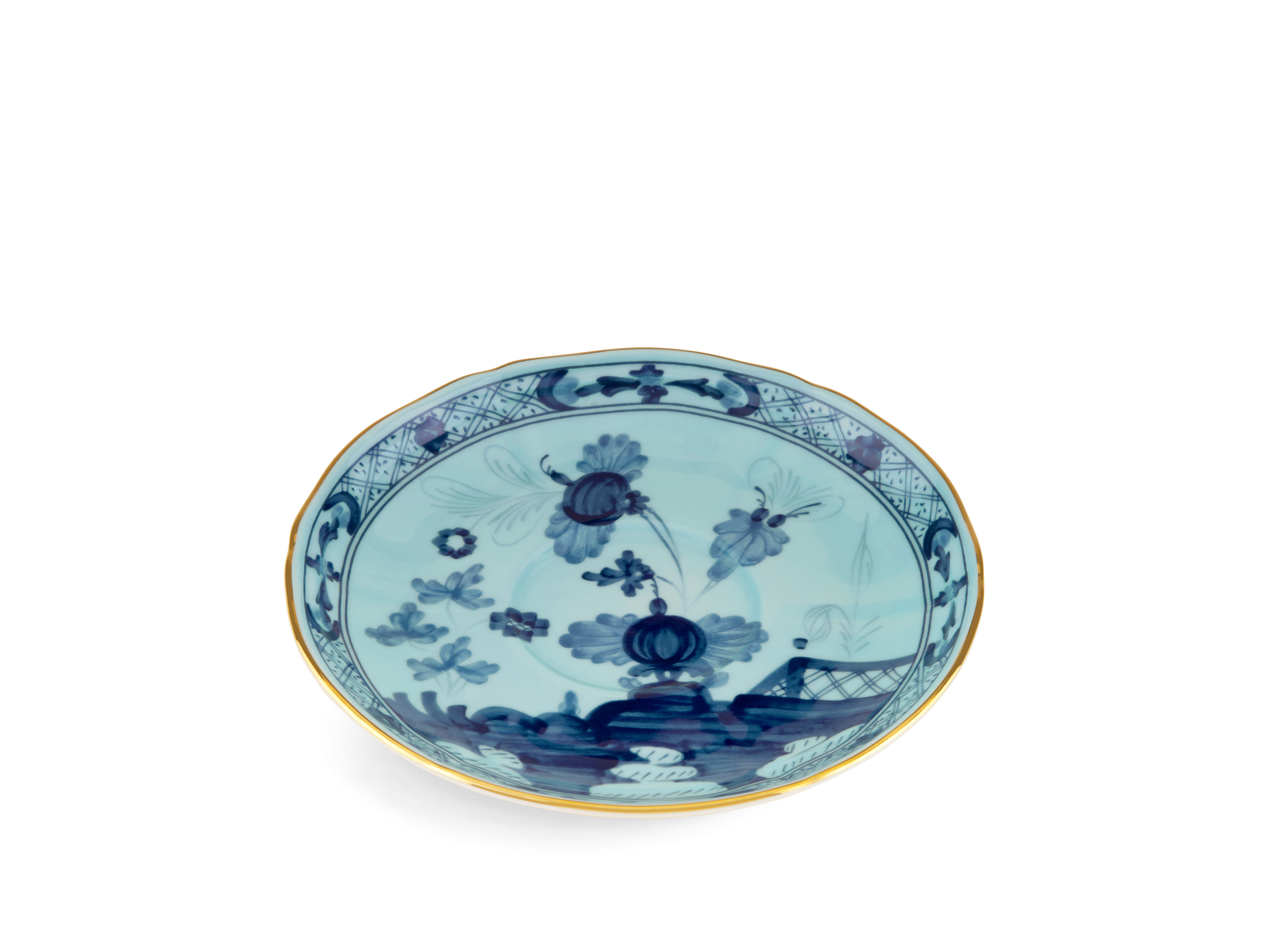 【新品】　リチャードジノリ　オリエンテイタリアーノ　　イリス2種×2枚(箱付) 98585-2-