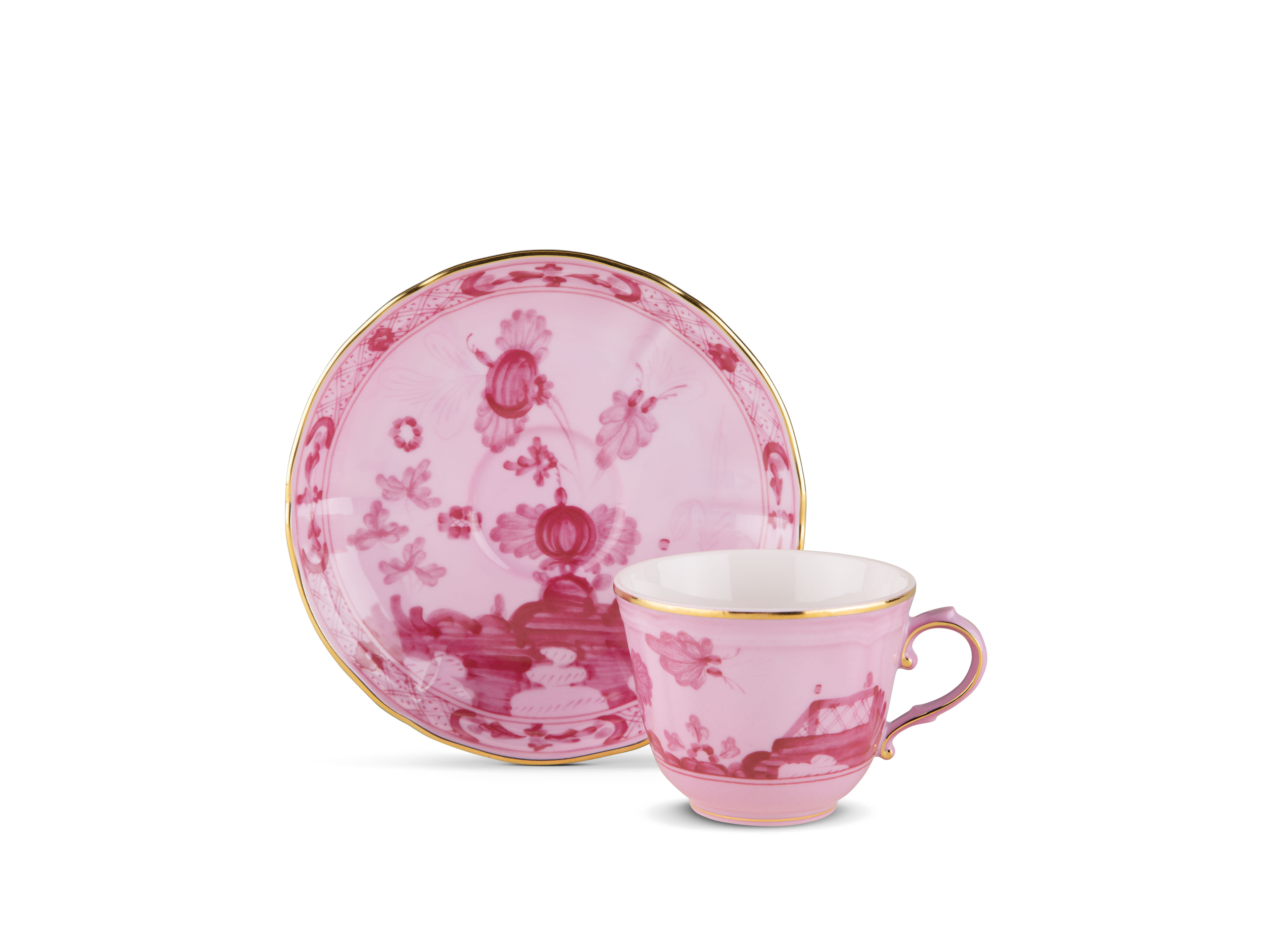 Porpora-pink porcelain espressp cup | GINORI 1735