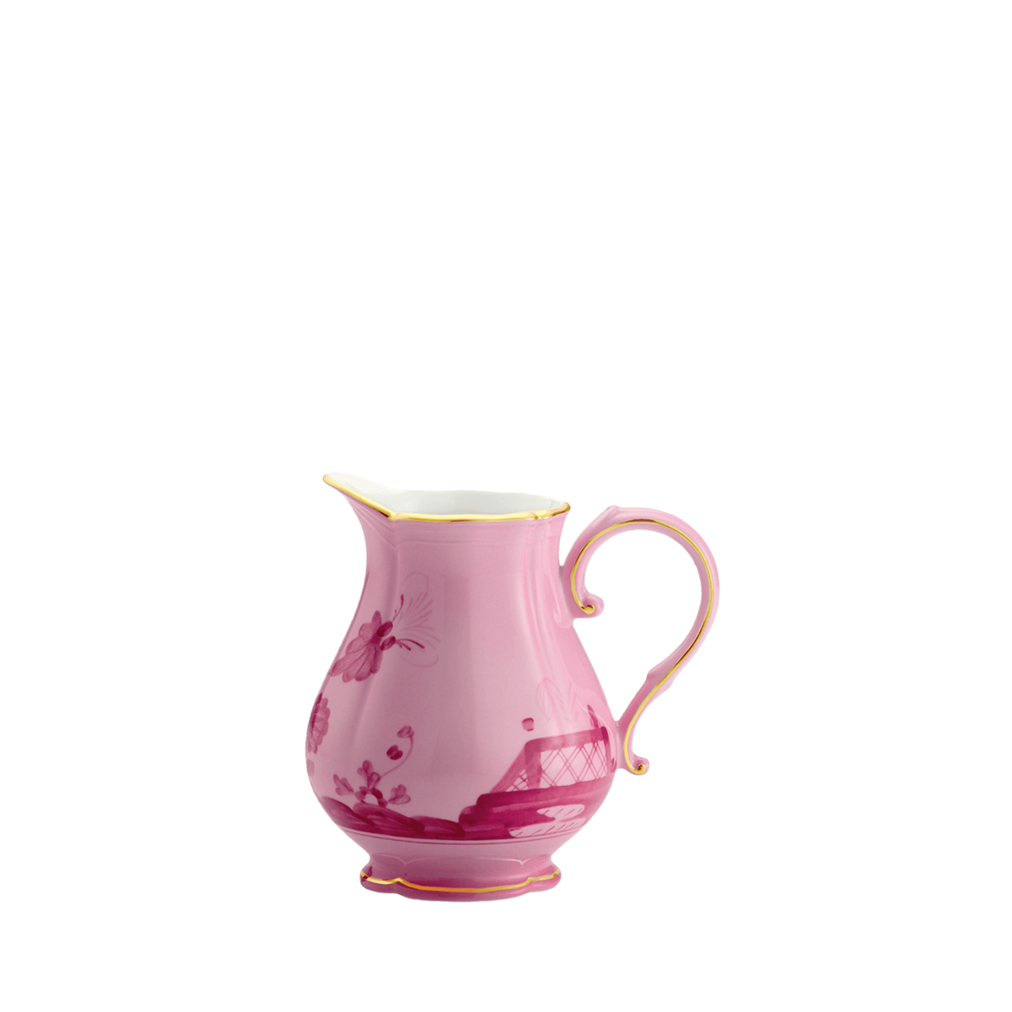 Mauve porcelain milk pitcher | GINORI 1735