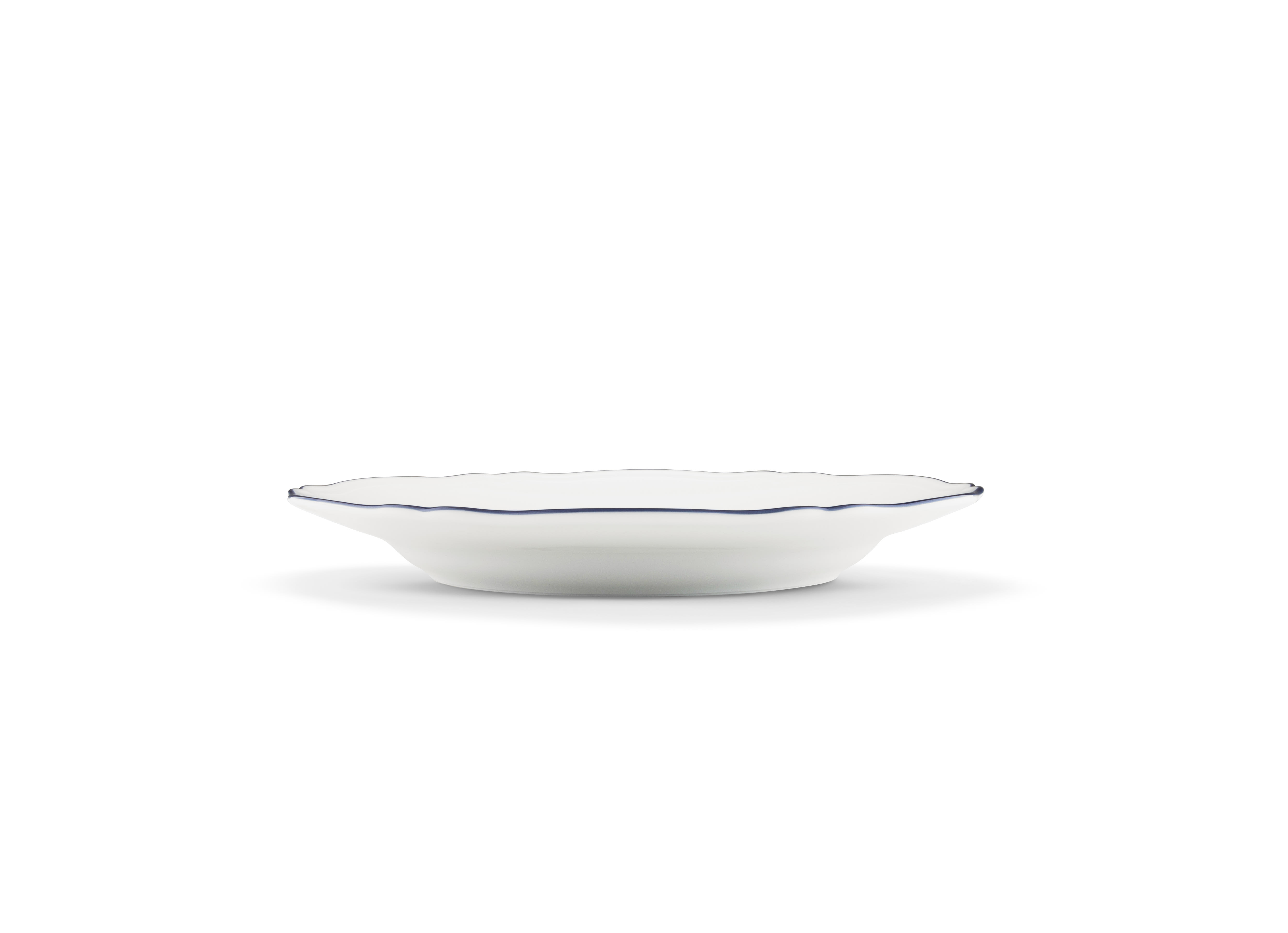 Cobalt blue flat plate | Corona | GINORI 1735