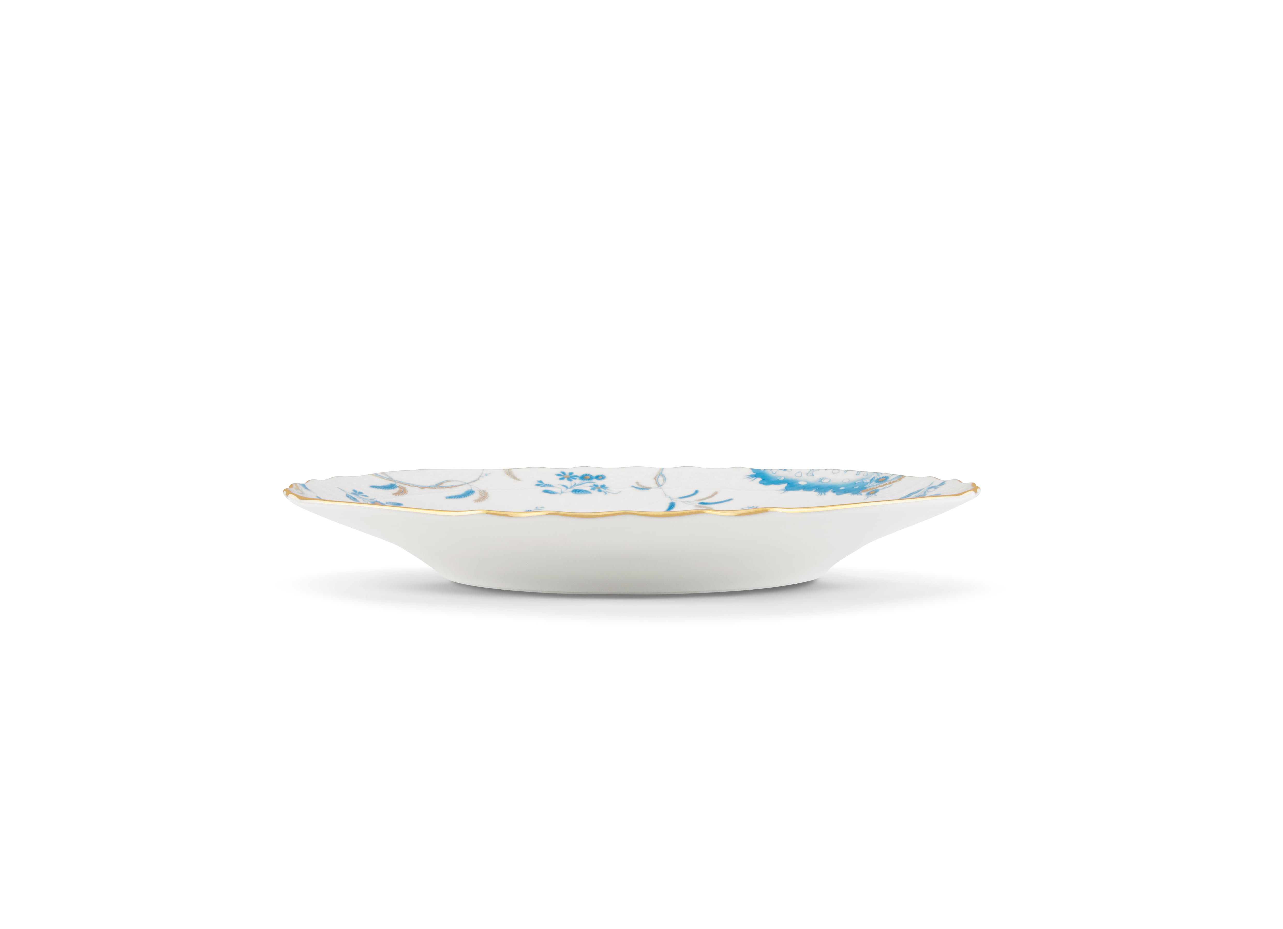 Turquoise flat plate | Oro Di Doccia | Ginori1735 | GINORI 1735