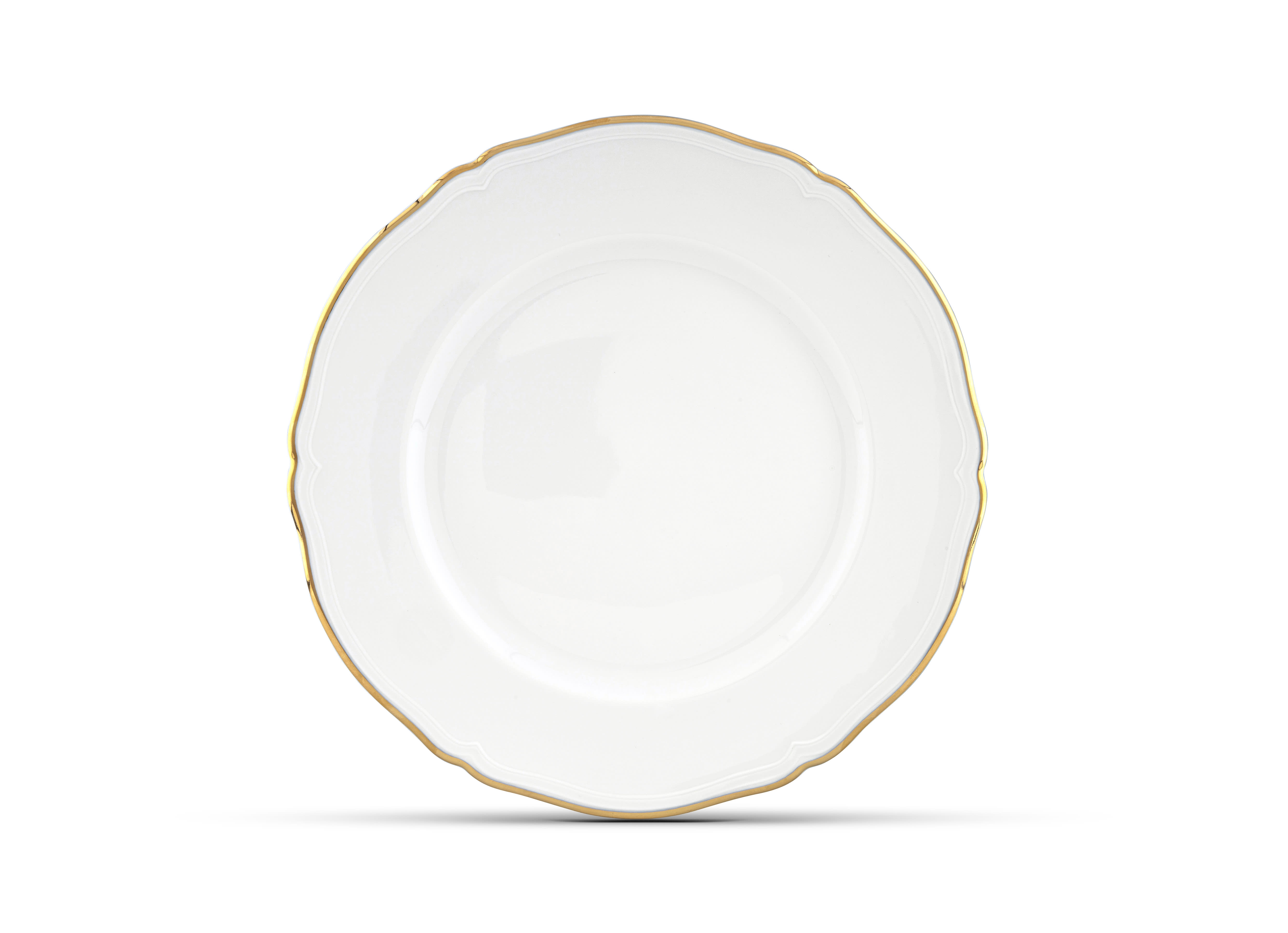 Gold charger plate | Corona | GINORI 1735