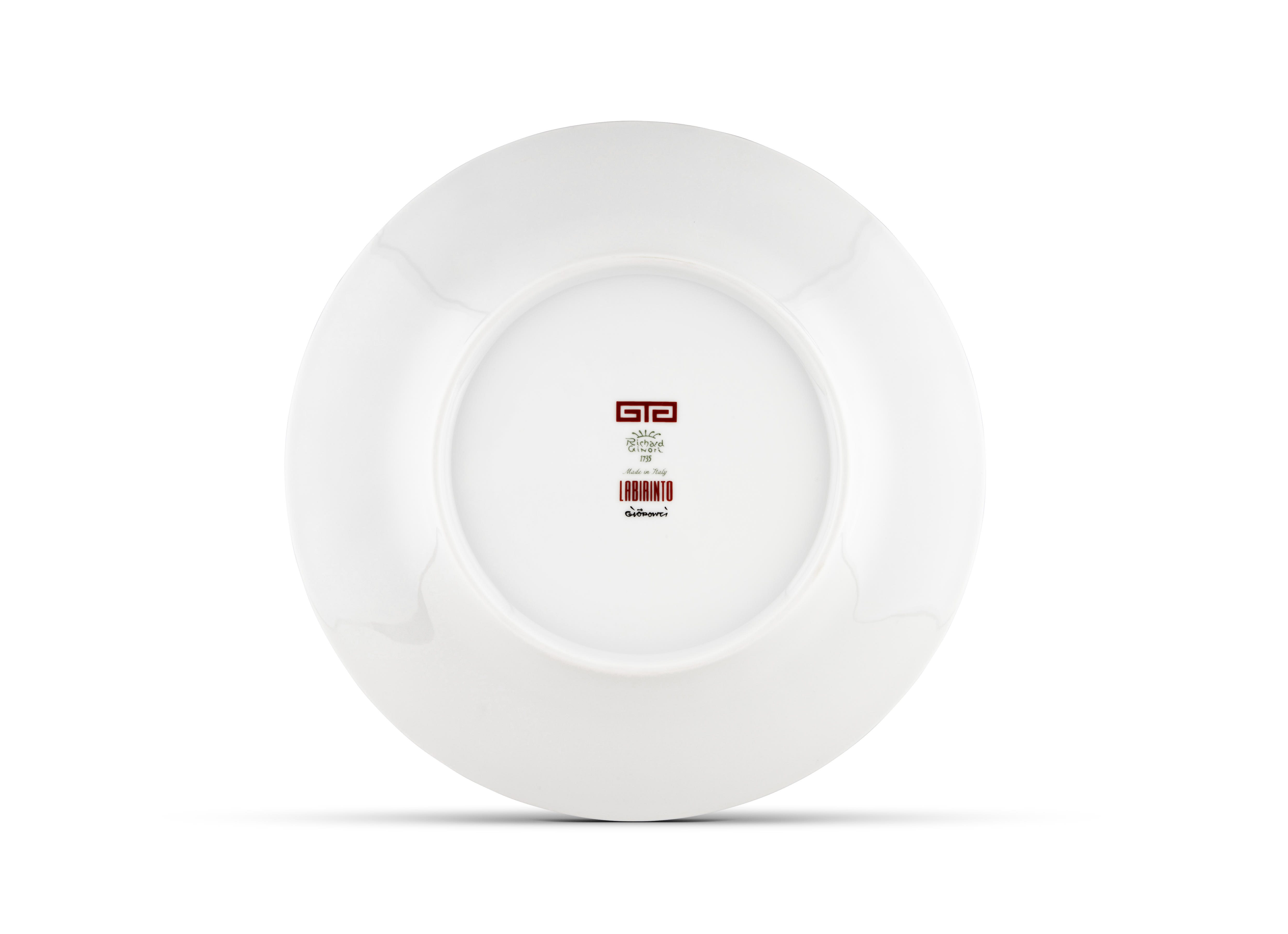 Red charger plate | Labirinto | GINORI 1735
