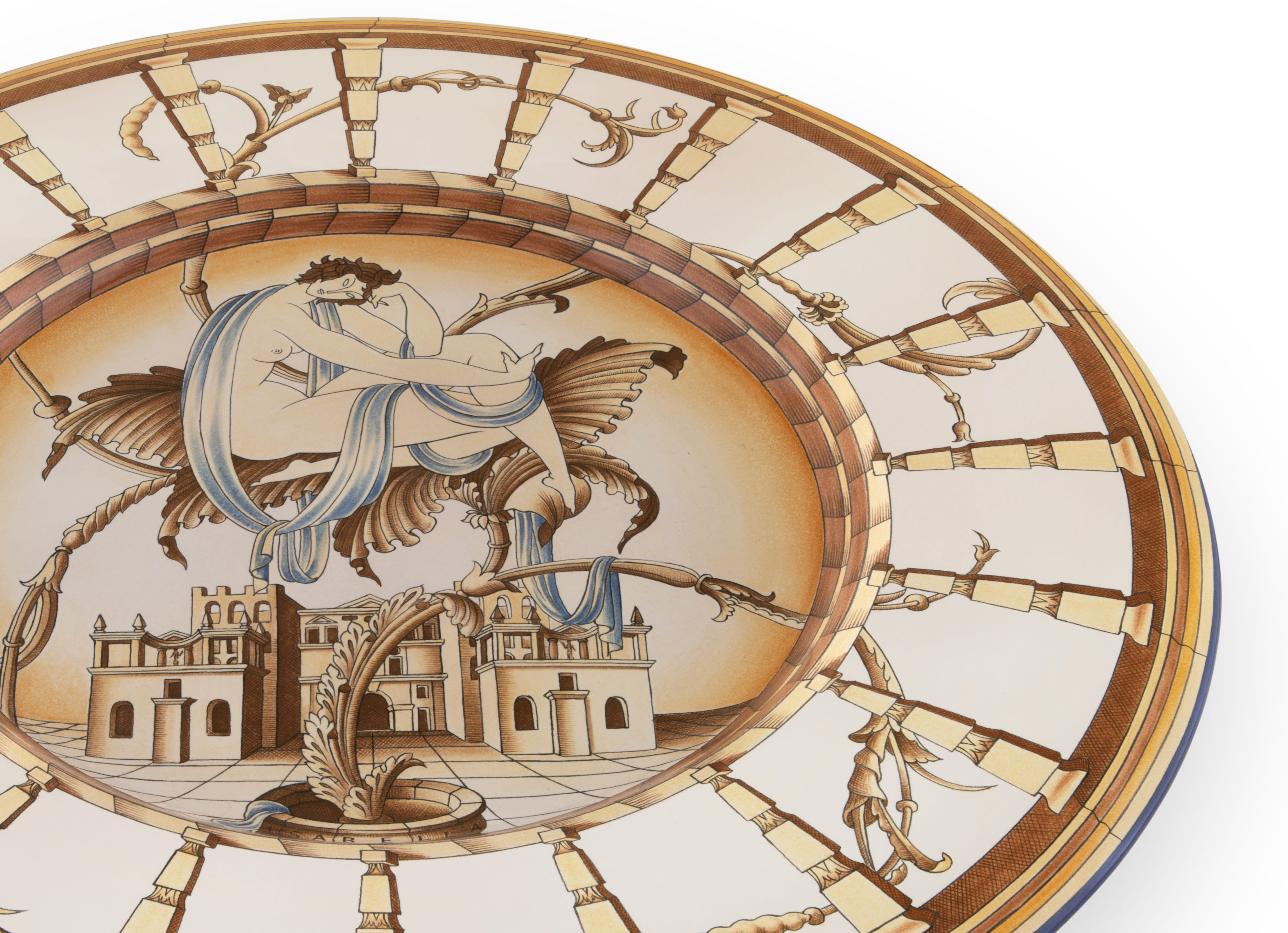 Isabella Plate - White | Le Mie Donne | GINORI 1735