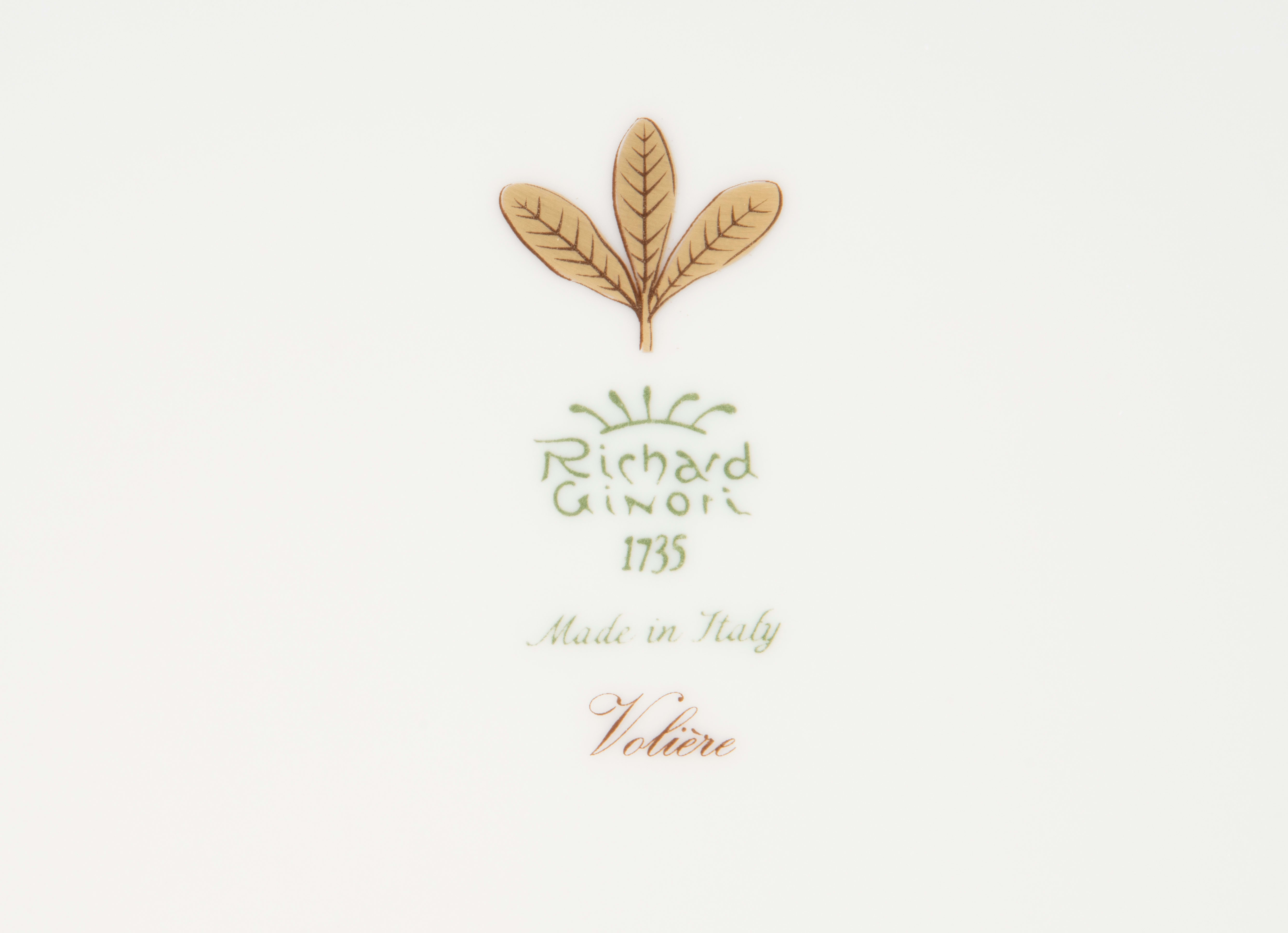 リチャードジノリ 廃盤品 ジャン ミシェル フォロン 鳥 ボウル 6個 リチャードジノリ 廃盤品 ジャン ミシェル フォロン 鳥 ボウル 6個