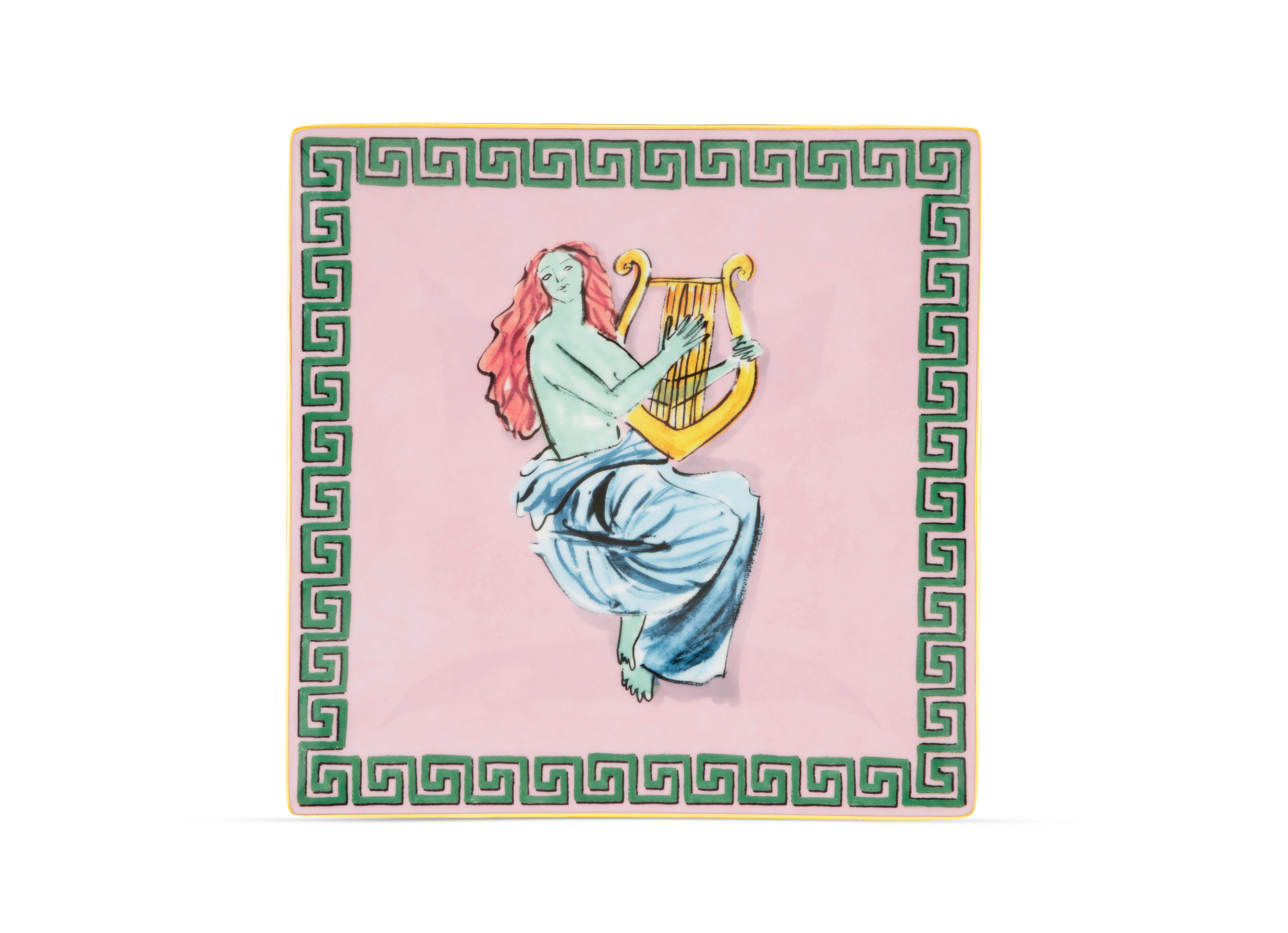 年末のみ特価　リチャード ジノリ ネプチューンの旅　スクエア皿　22cm 箱付 8026672902864_a_kyx4uq.jpg