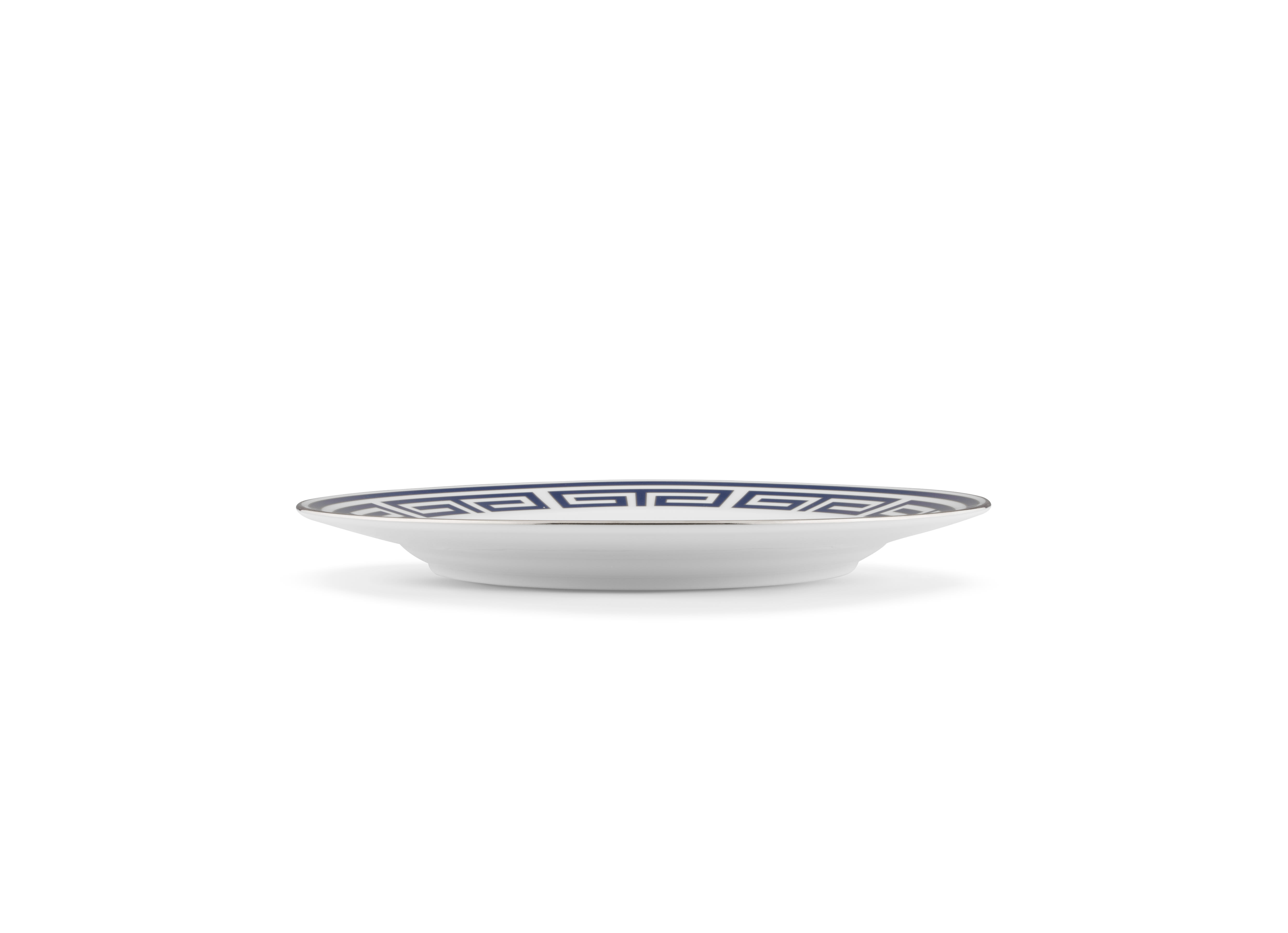 Blue flat plate | Labirinto | GINORI 1735