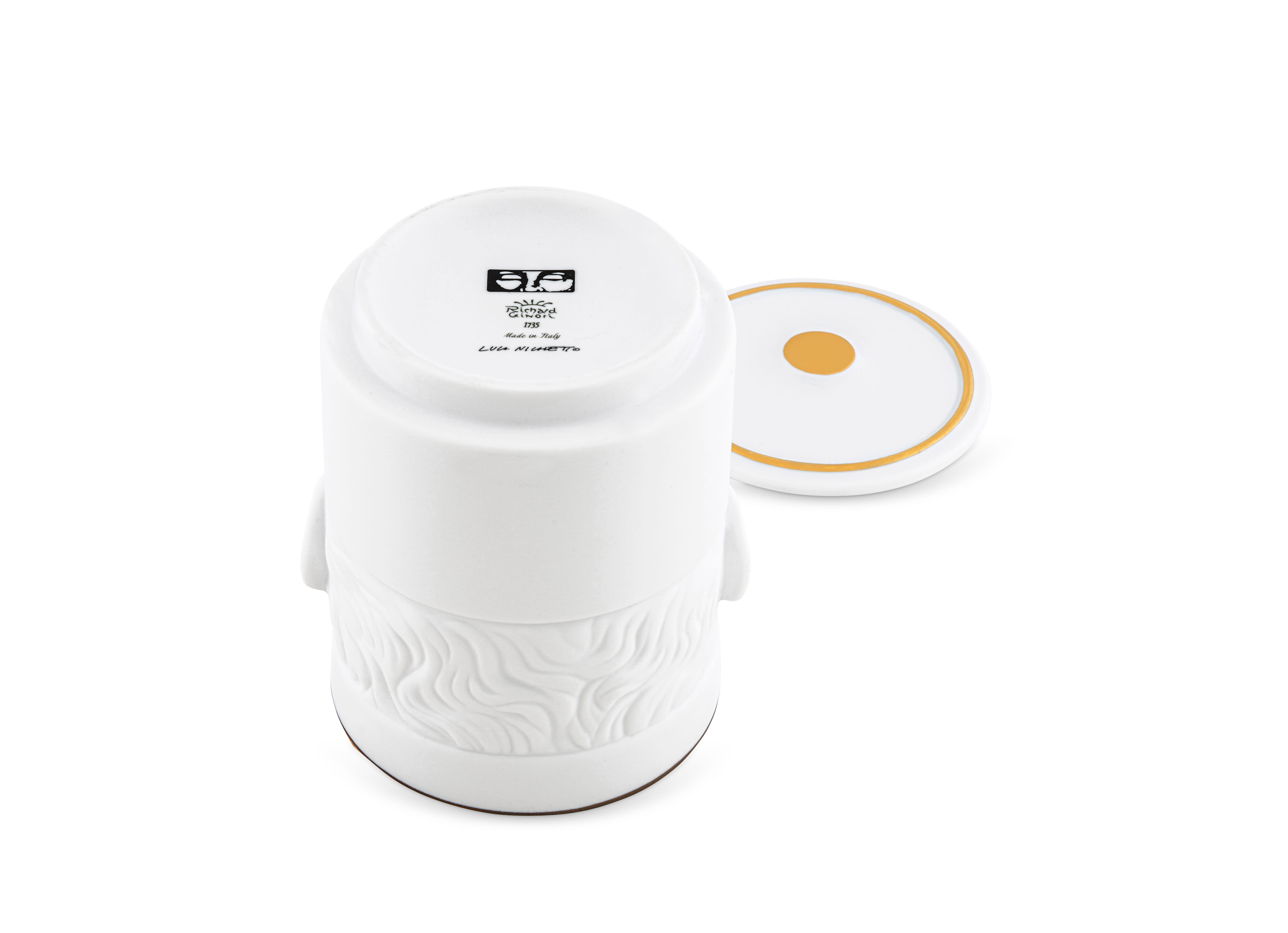 Il Seguace Pure White Candleholder | GINORI 1735