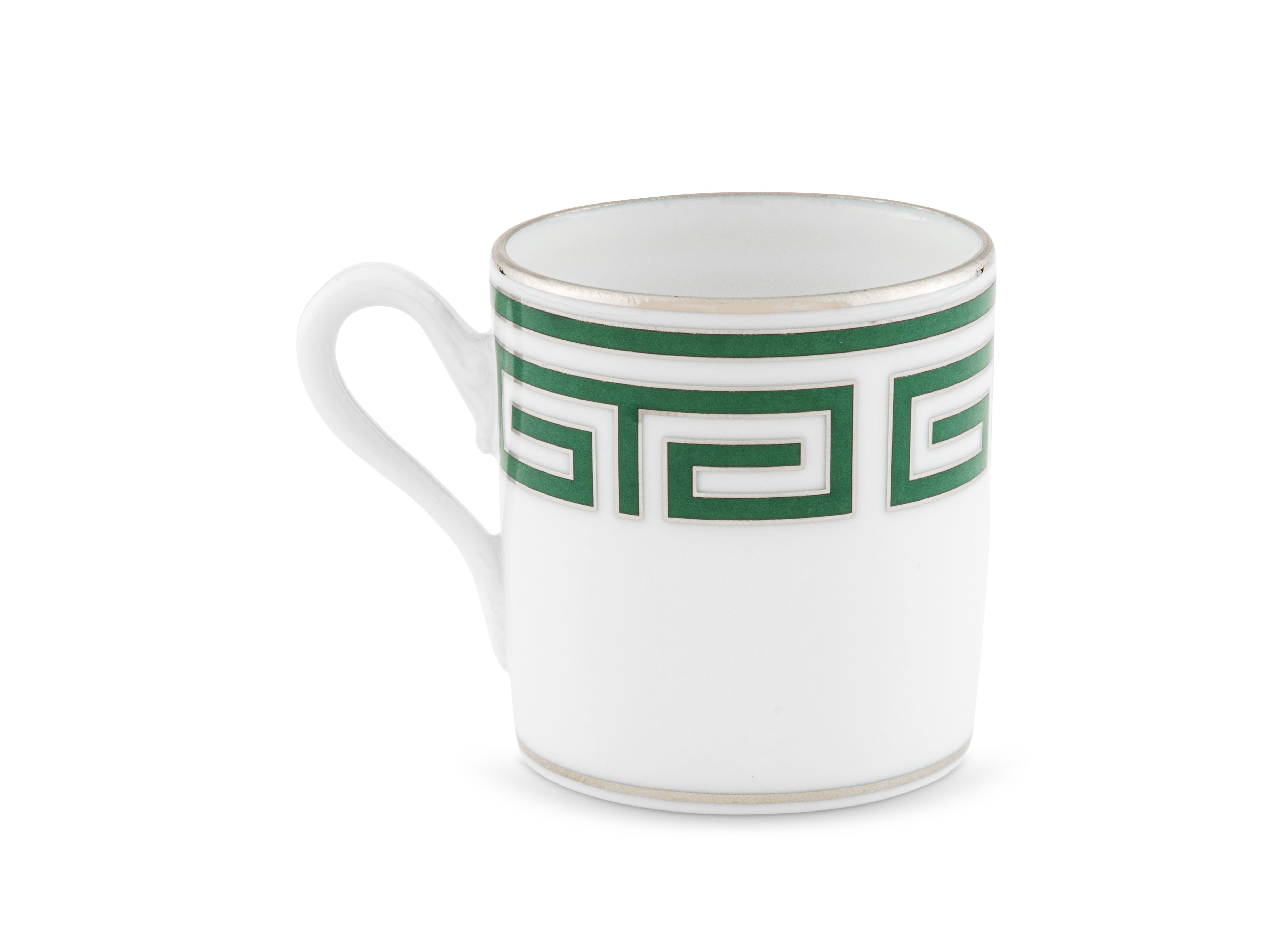 Emerald coffee cup | Labirinto | GINORI 1735