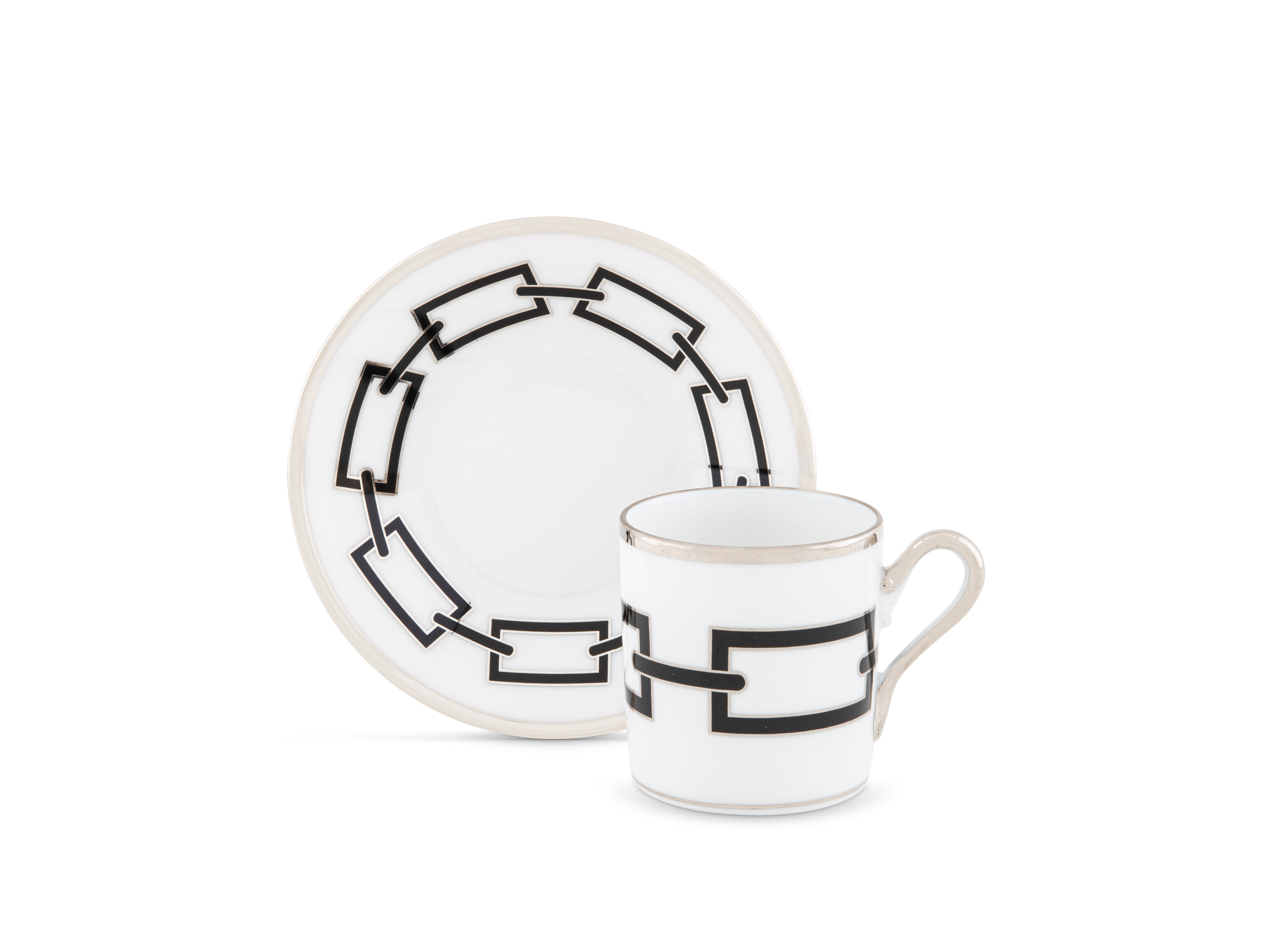 Black espresso cup | Catene | GINORI 1735