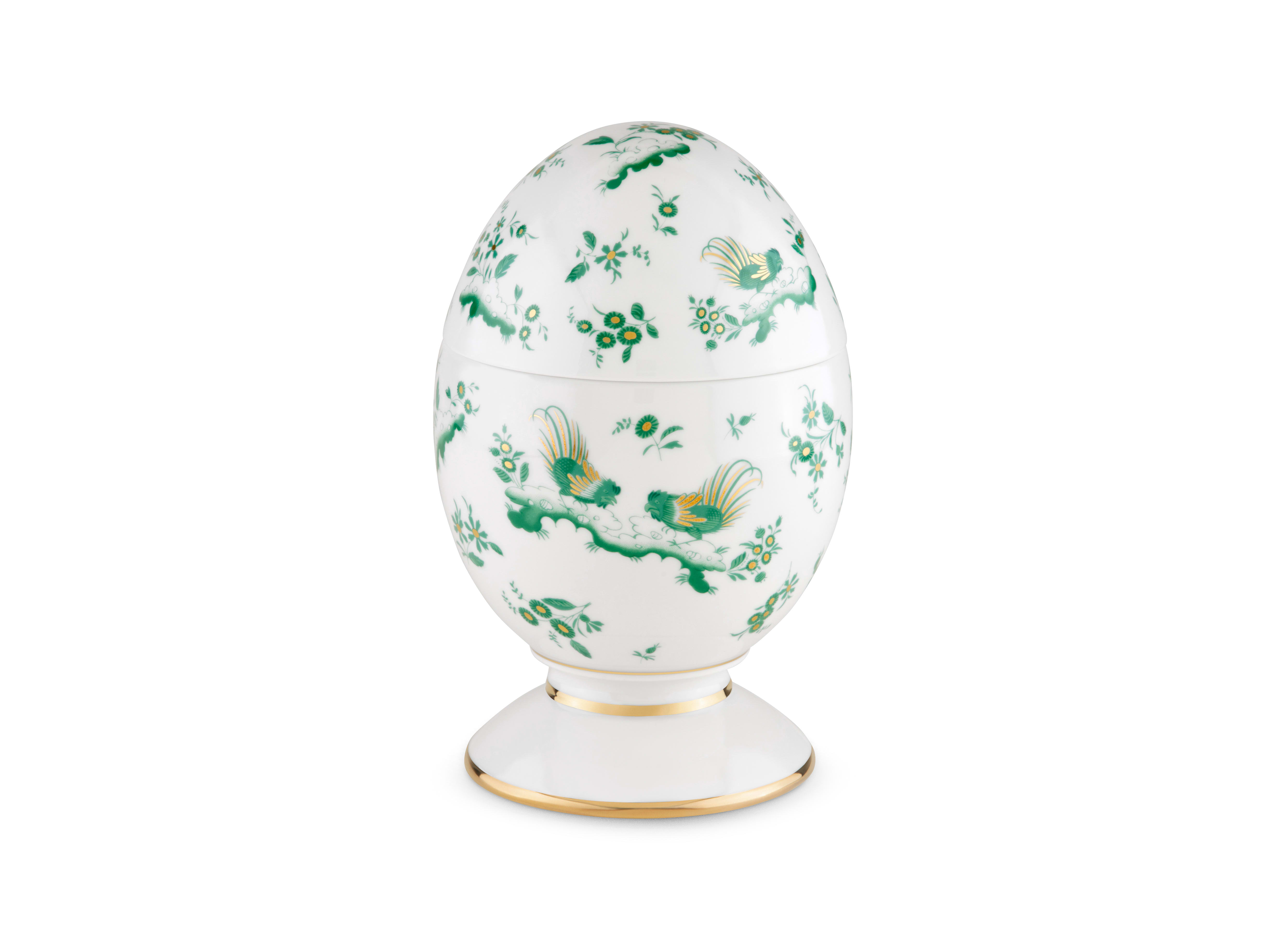 Large Jade Green Egg | Egg | GINORI 1735