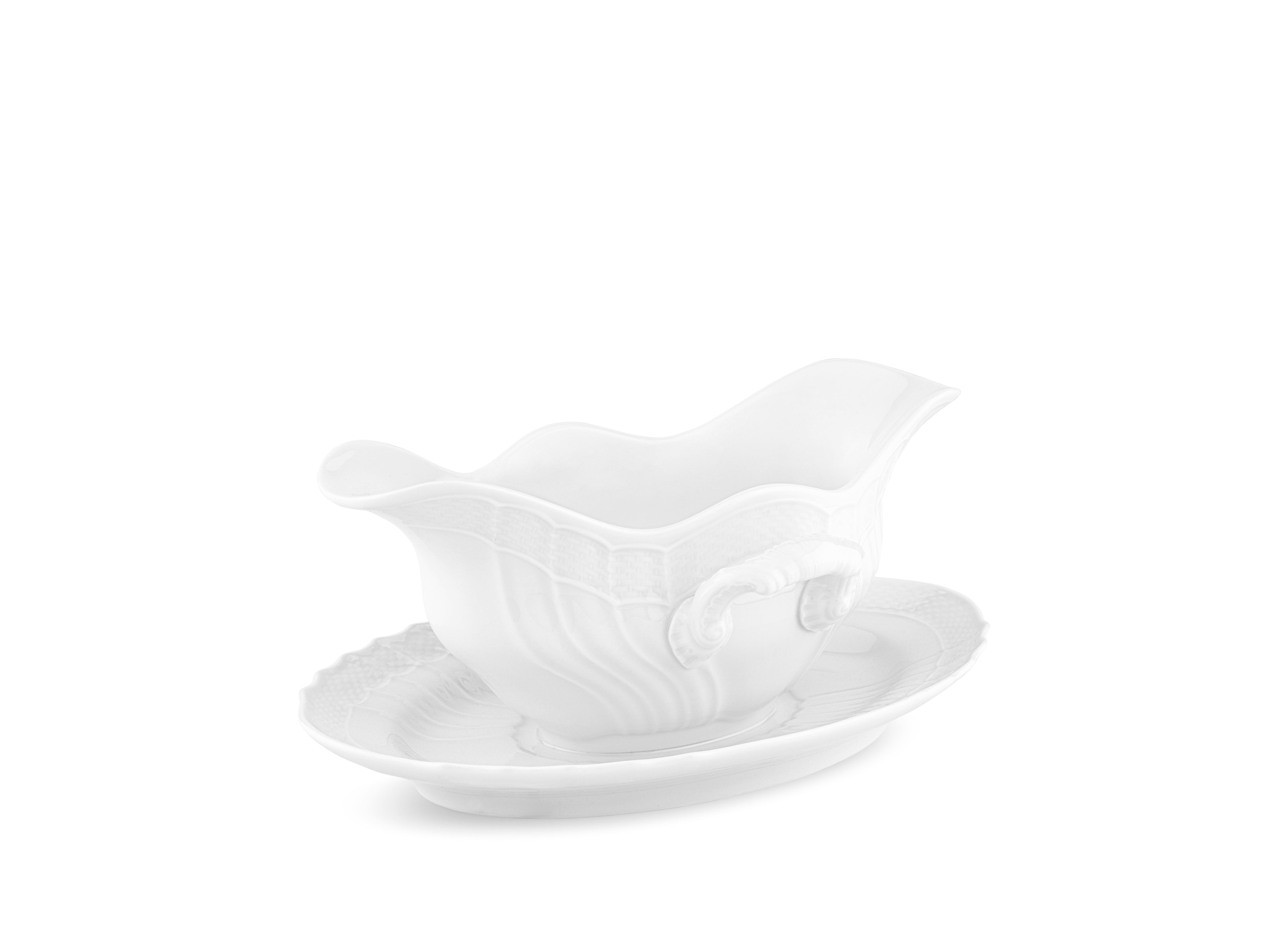 White Gravy Boat | Vecchio Ginori | GINORI 1735