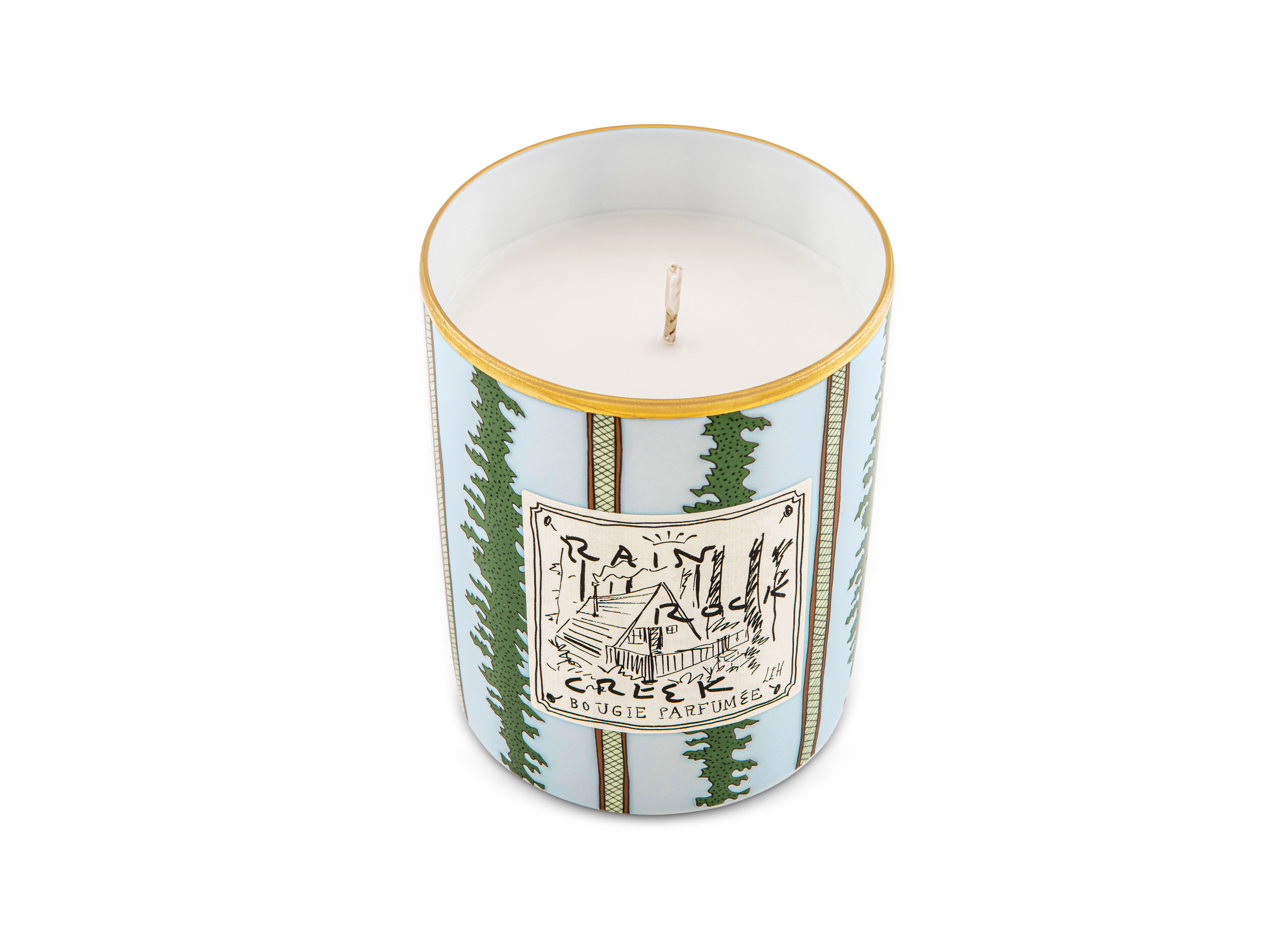 Rain Rock Creek Scented Candle | GINORI 1735