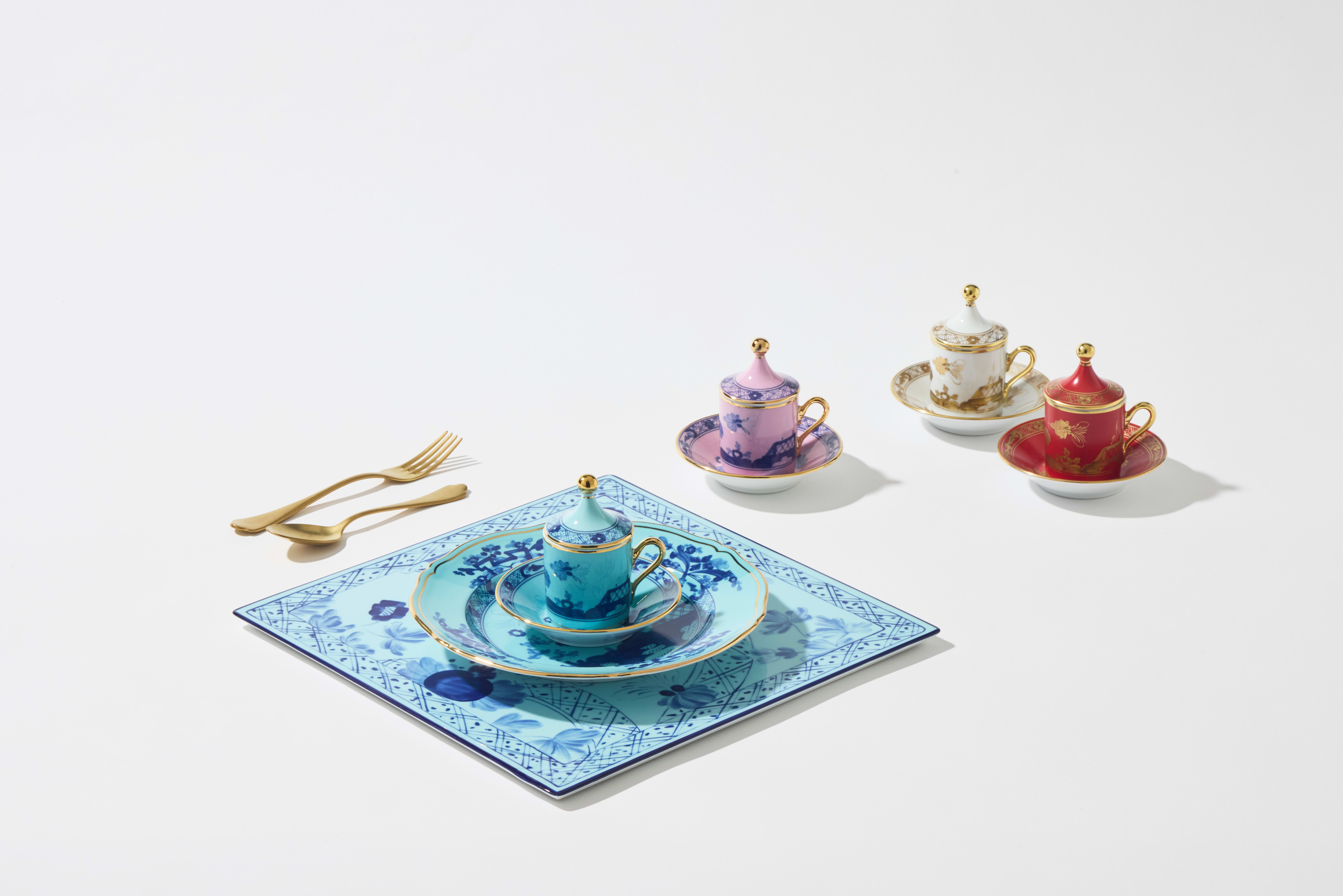 オリエンテイタリアーノ ミックス コーヒー4客セット | GINORI 1735