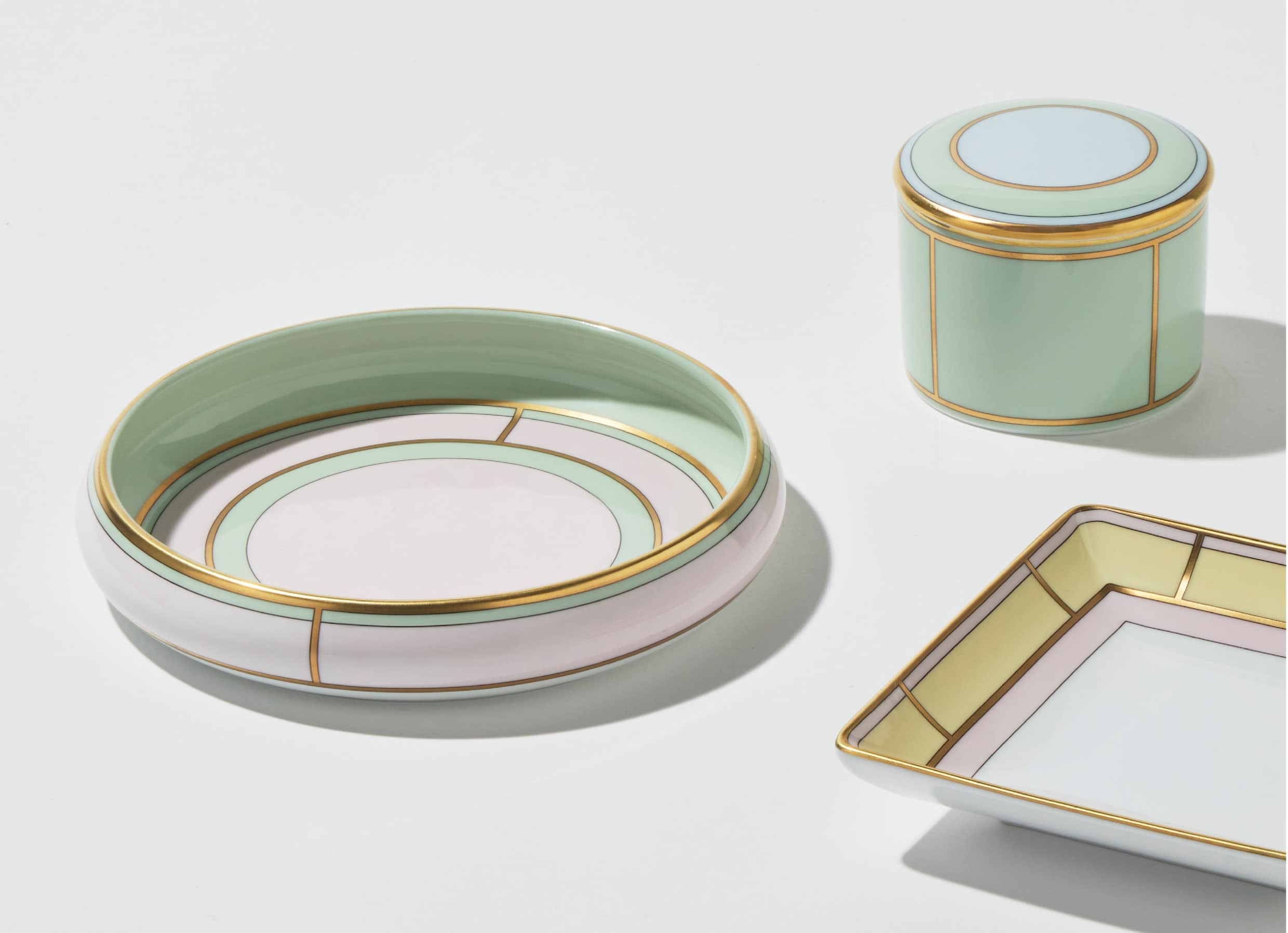 Ginori 1735 Diva Oggetti Round Change Tray - Thumbnail 3