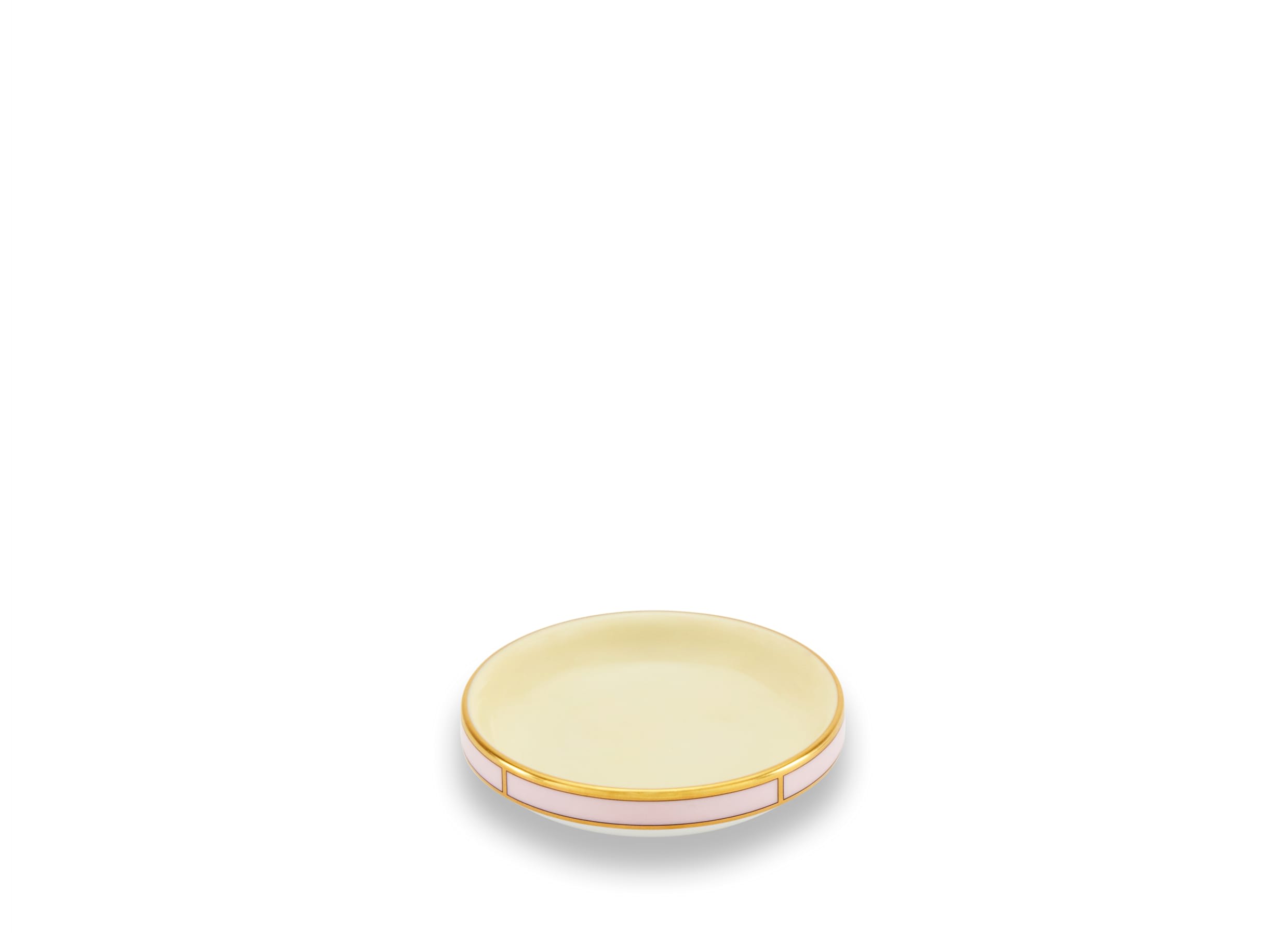 バタープレート 10cm ジャッロ | GINORI 1735