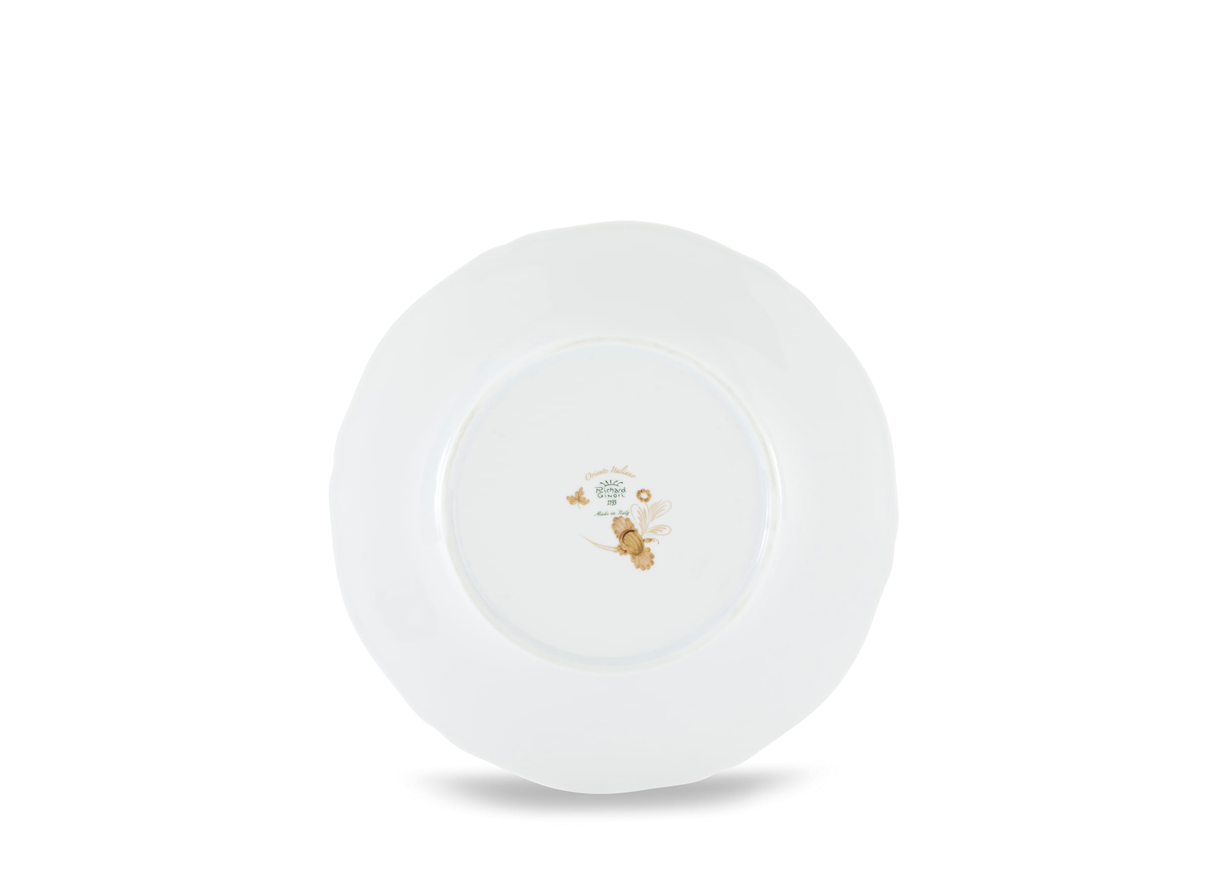 Aurum White Charger Plate | Oriente Italiano | GINORI 1735