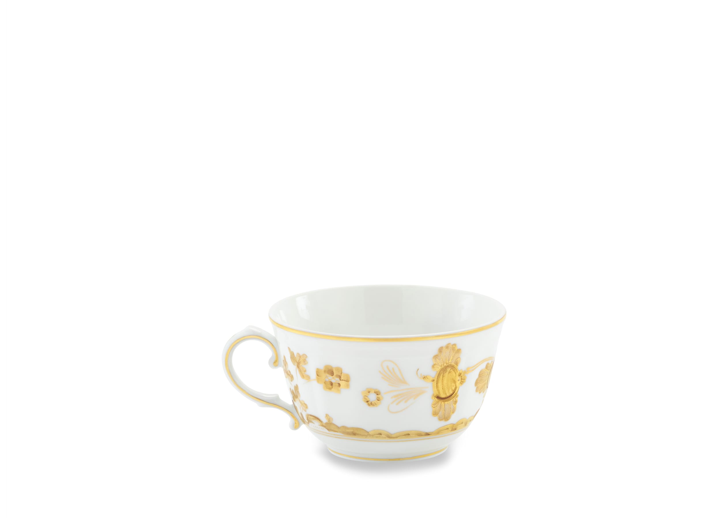 Aurum White Tea Cups | Oriente Italiano | GINORI 1735