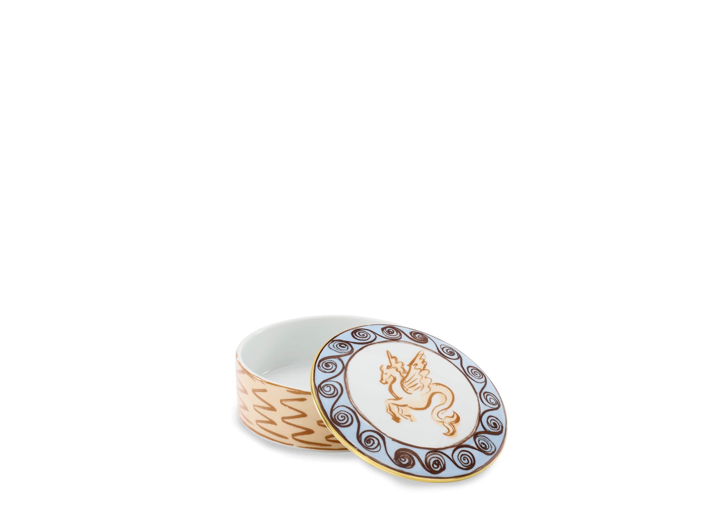 ラウンドボックス 13cm ブラウン | イルヴィアッジョディネットゥーノ