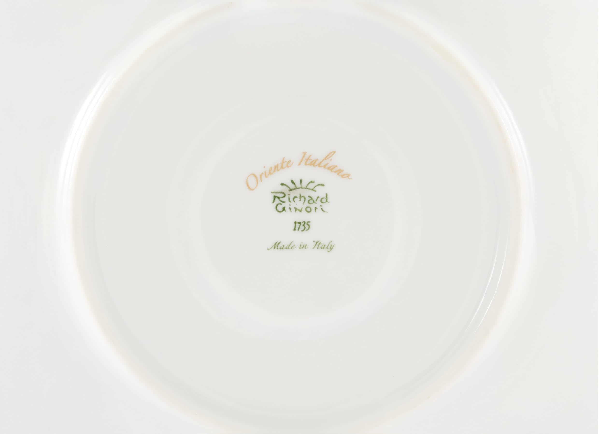 Aurum White Espresso Cups | Oriente Italiano | GINORI 1735