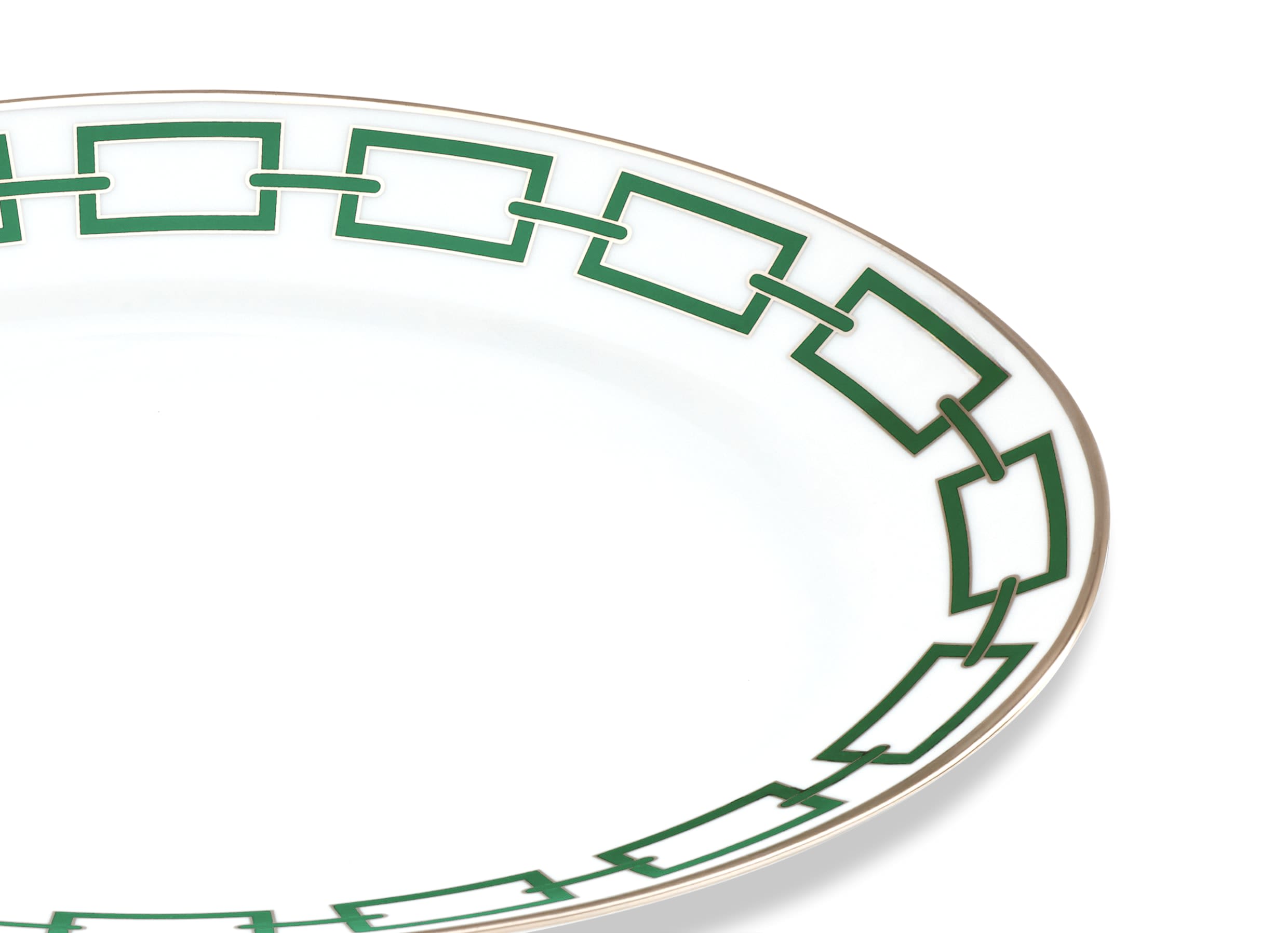 Emerald Green Pickle Dish | Catene | GINORI 1735