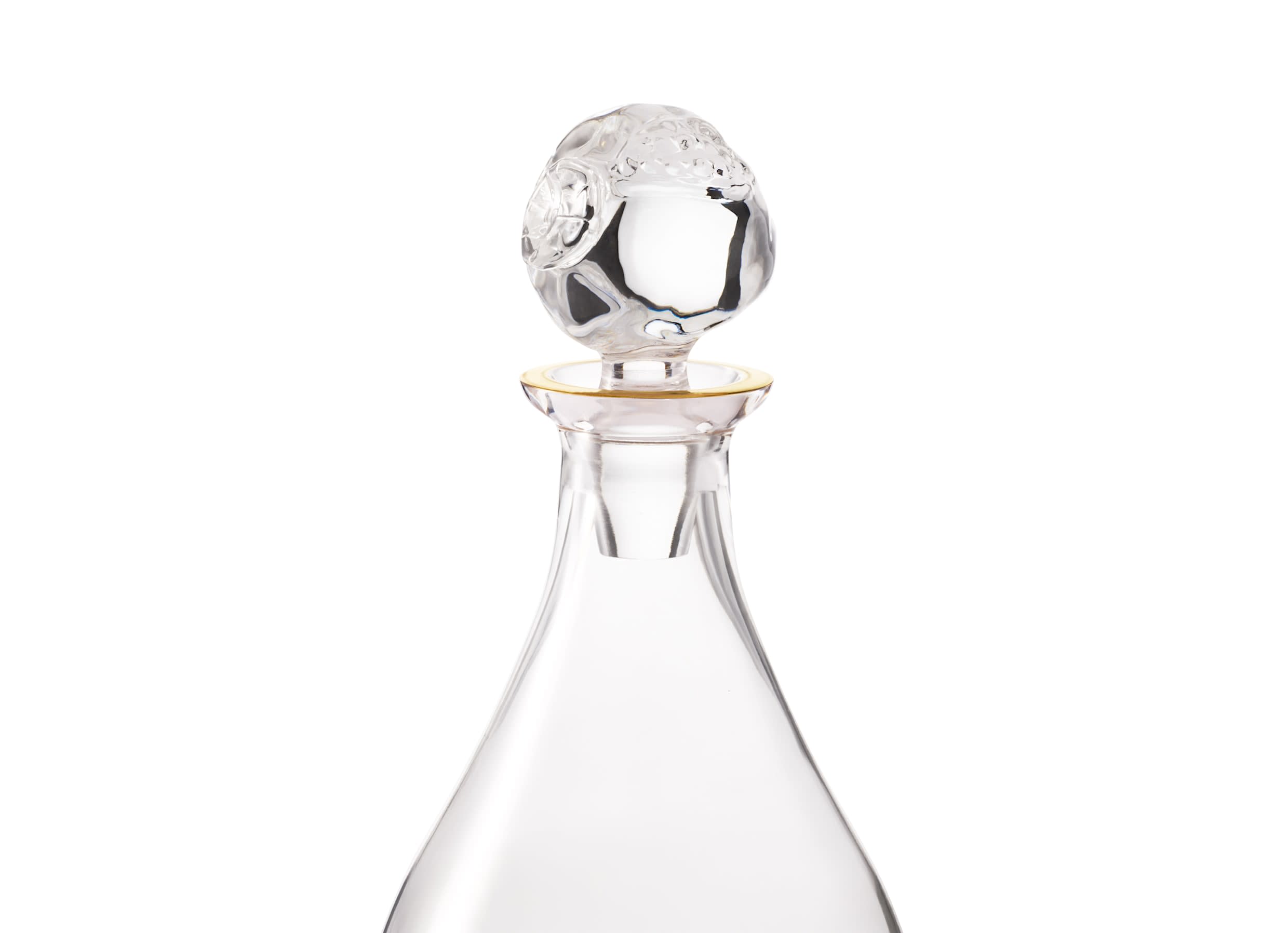 Gold thread crystal decanter | Marchese | GINORI 1735
