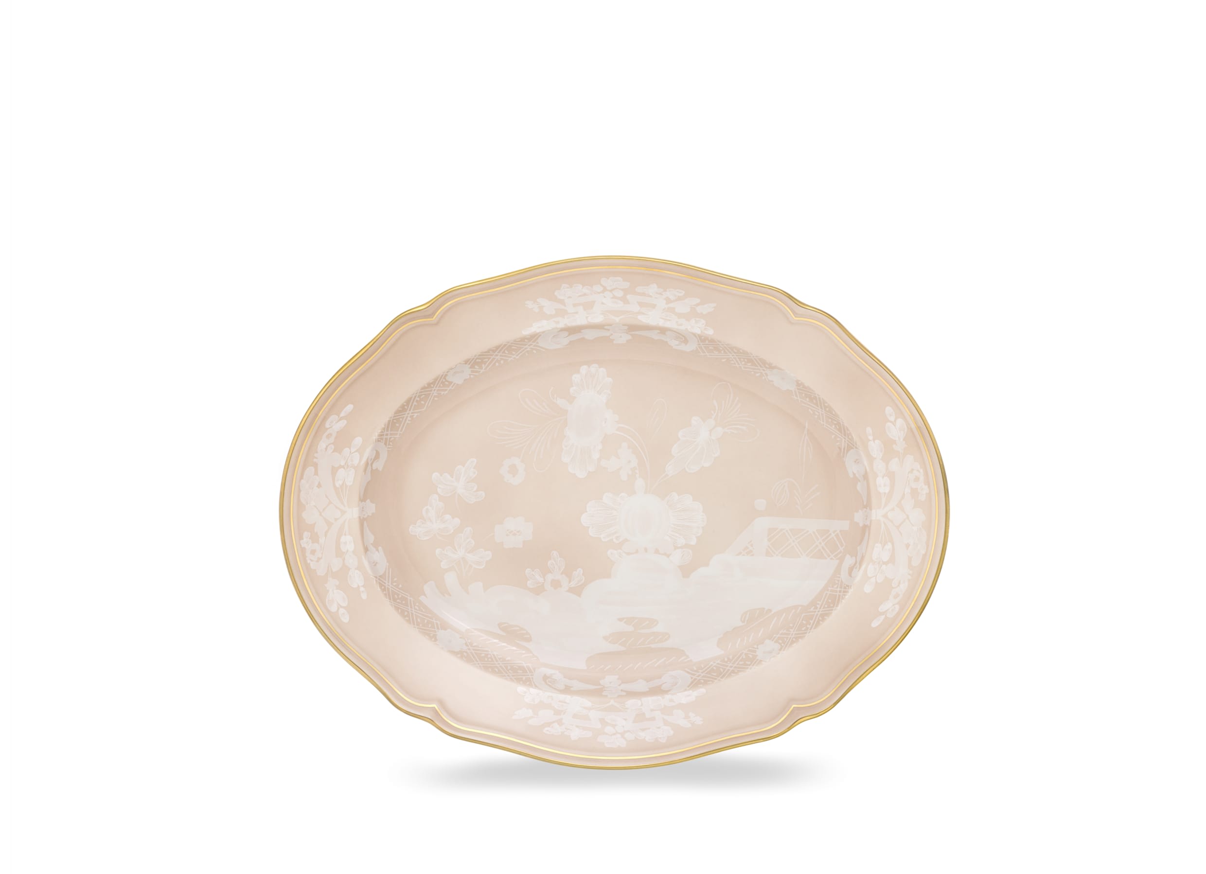 Meringa porcelain oval platter | Ginori1735
