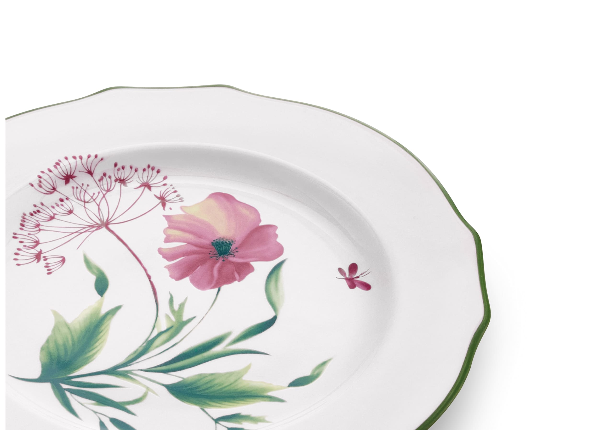 Dessert plate Malva pink | Florenza | GINORI 1735