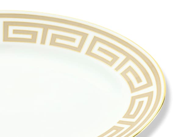 OVAL PLATTER CACHEMIRE Labirinto-3
