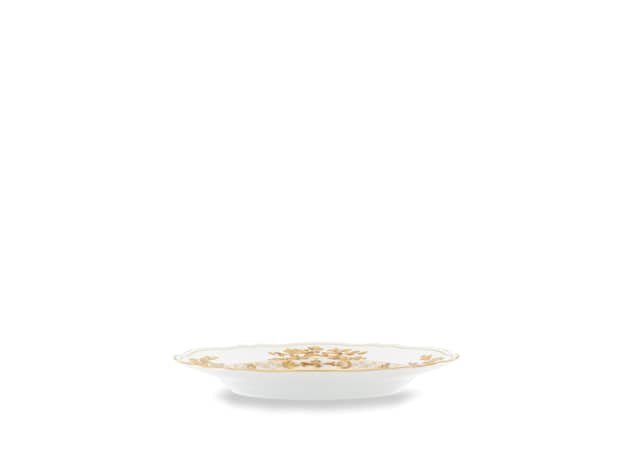 Aurum White Flat plate | Oriente Italiano | GINORI 1735