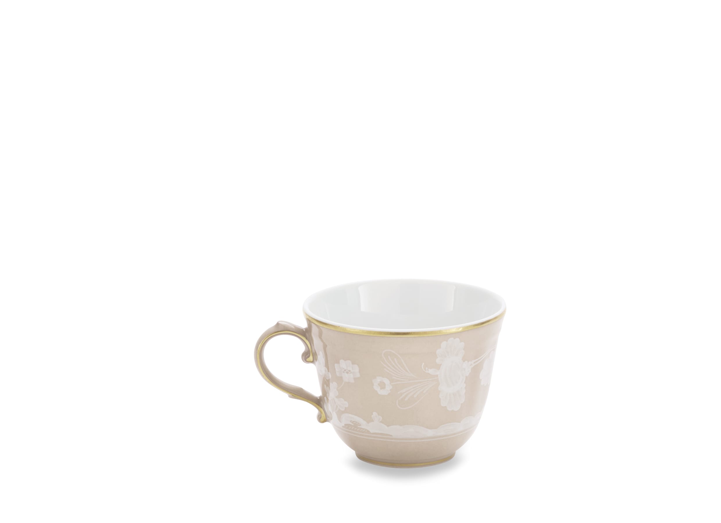Espresso cup beige Meringa | Oriente Italiano | GINORI 1735