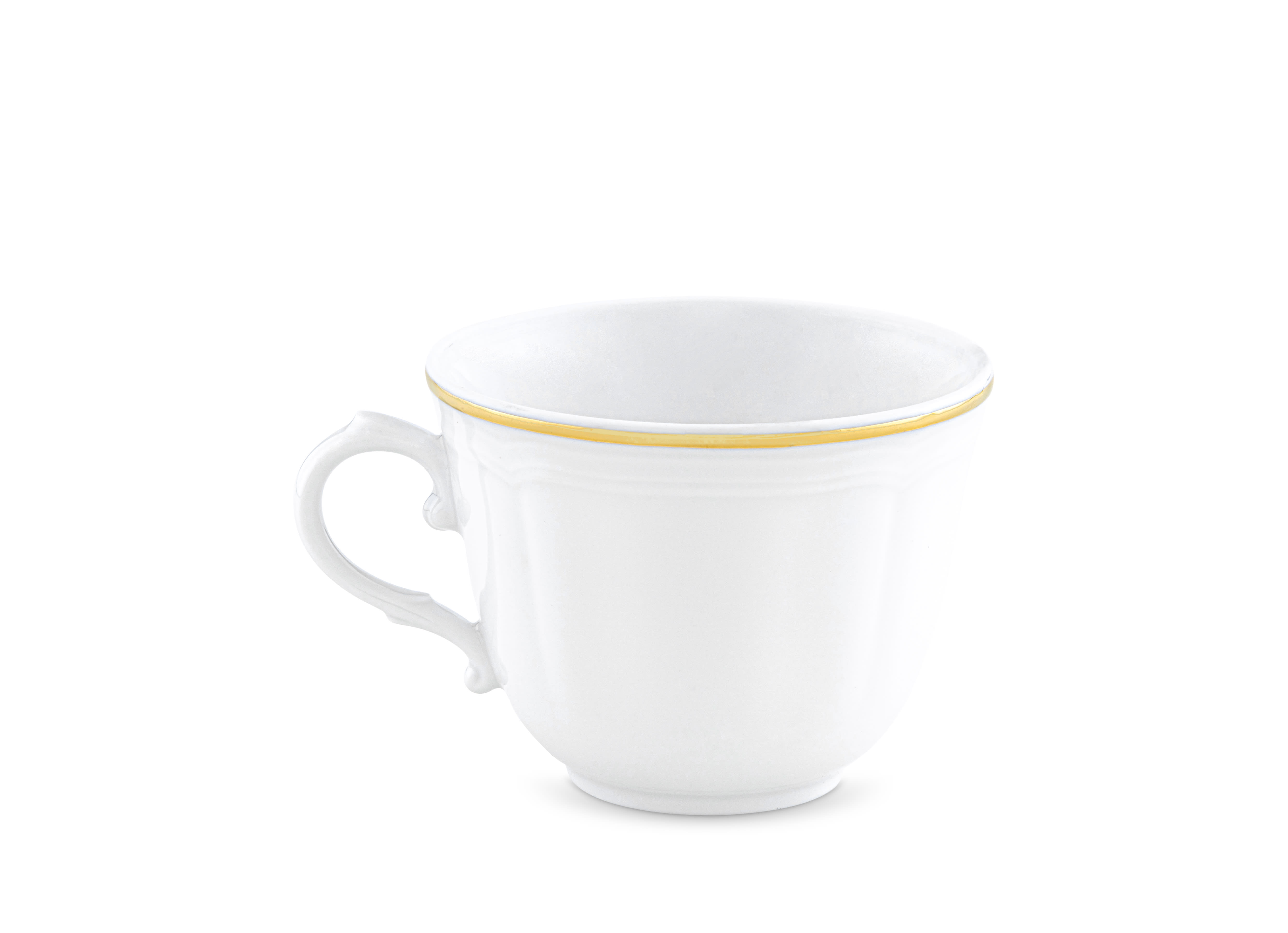 Gold espresso cup | Corona | GINORI 1735