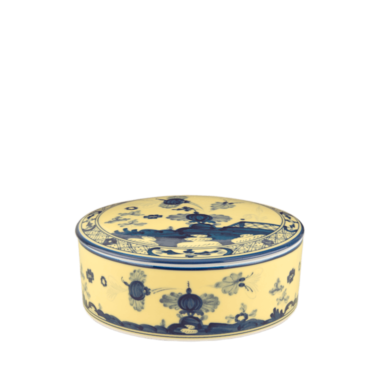 Oriente Italiano SCATOLA PORTAOGGETTI CITRINO, €195