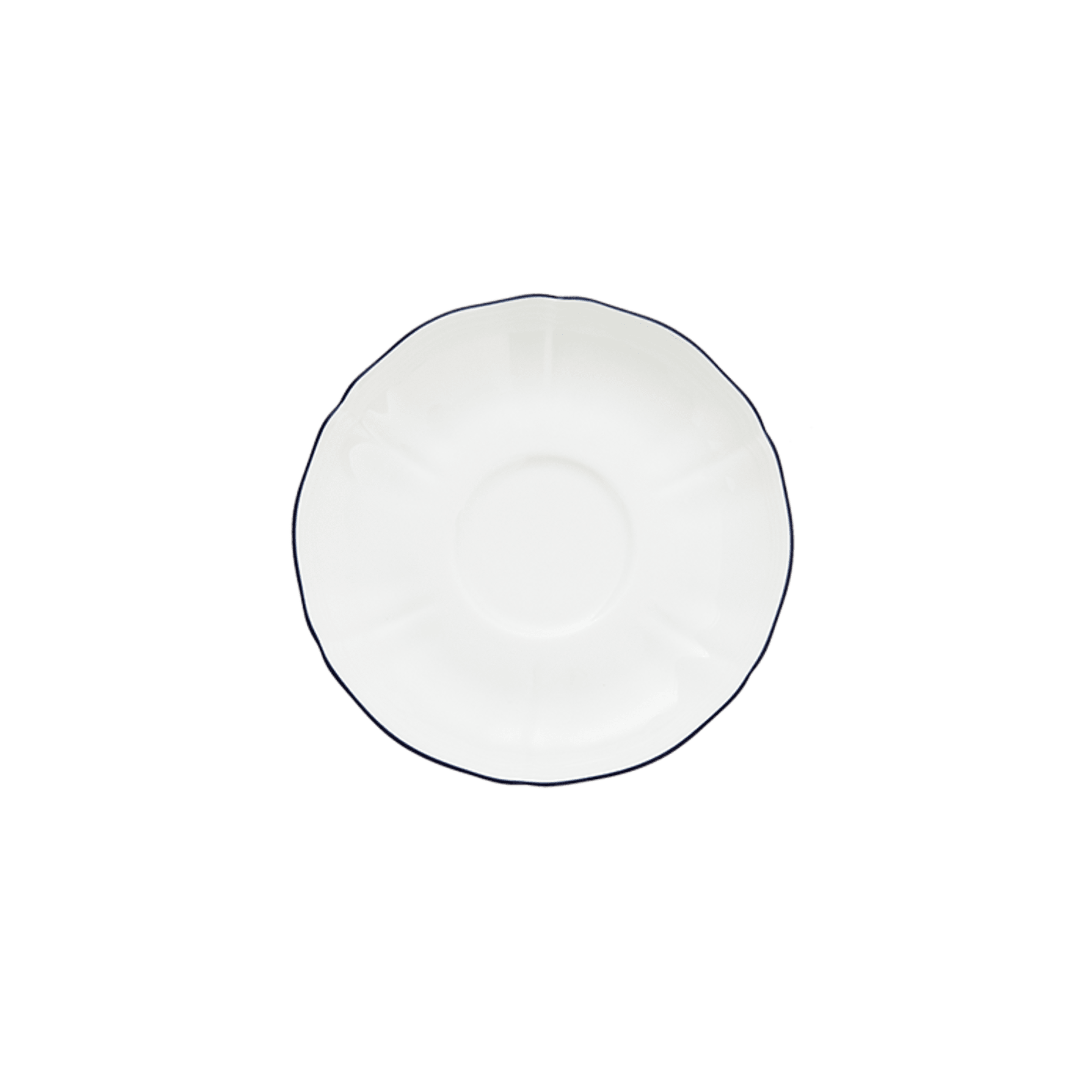 Cobalt blue tea saucers | Corona | GINORI 1735