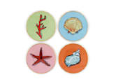 4 SOUS-VERRES MULTIDÉCOR Il viaggio di Nettuno-1