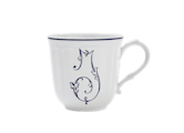 MUG LETTRE I BLU Corona Monogram Mugs-1