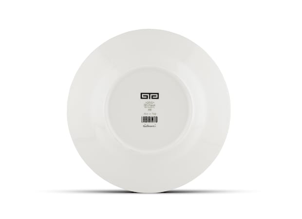 SOUP PLATE NERO Labirinto-5