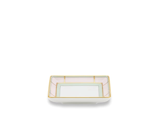 SQUARE CHANGE TRAY ROSA Diva-2
