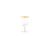WINE GOBLETS GOLD THREAD CRYSTALMedici-1