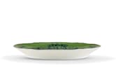 LARGE OVAL PLATTER MALACHITE Oriente Italiano-4