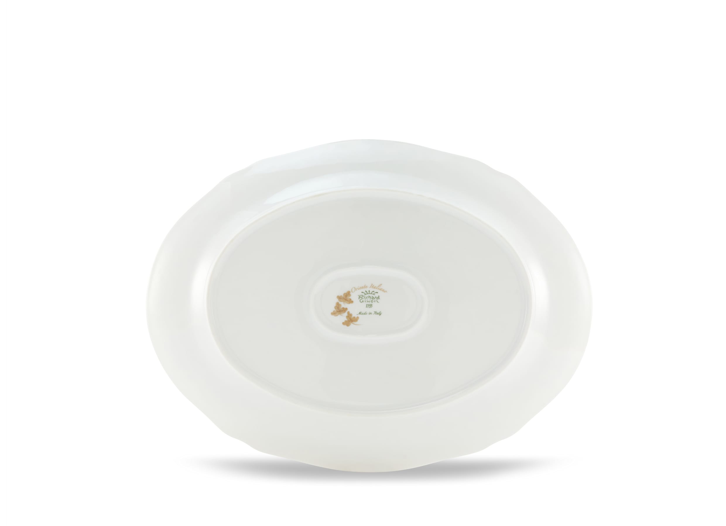 Large oval platter Aurum | Oriente Italiano | GINORI 1735