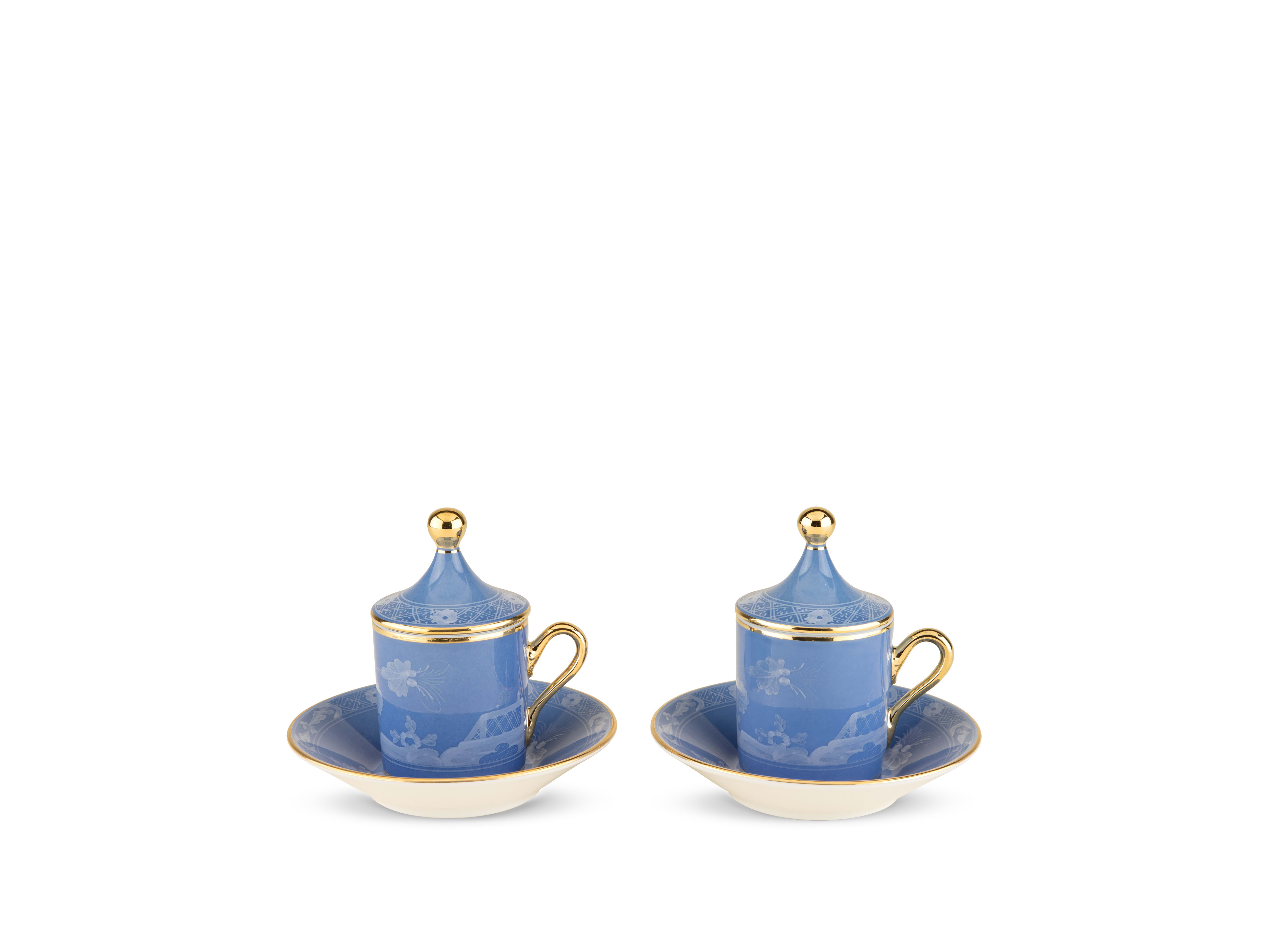 Tea and coffee set for two | Ginori 1735