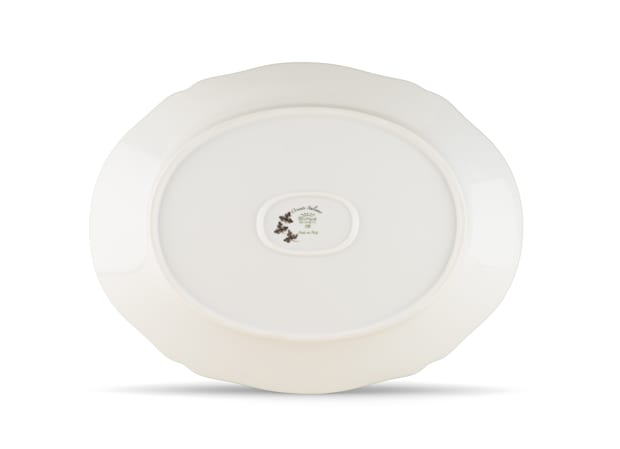 Barium-green porcelain oval platter | Ginori1735 | GINORI 1735