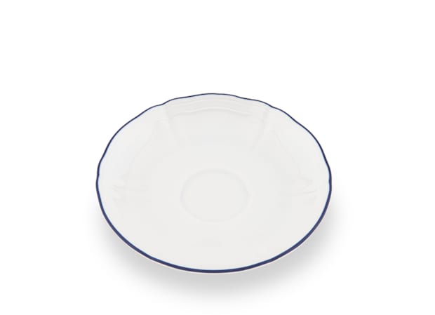 Cobalt blue coffee saucer | Corona | GINORI 1735