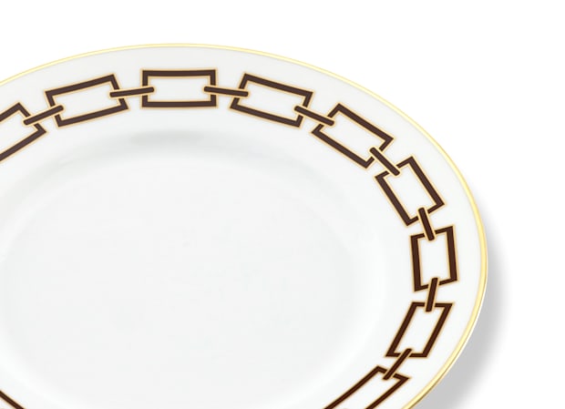Dessert plate - ebano | Catene | GINORI 1735