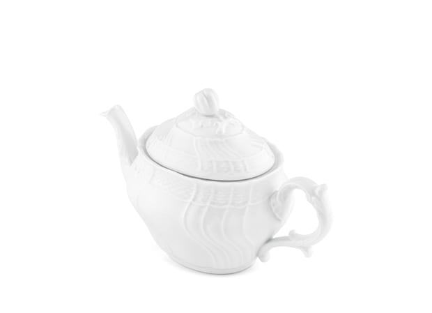 SMALL TEAPOT WHITE Vecchio Ginori-2