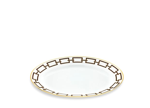 Oval platter - ebano | Catene | Ginori1735 | GINORI 1735